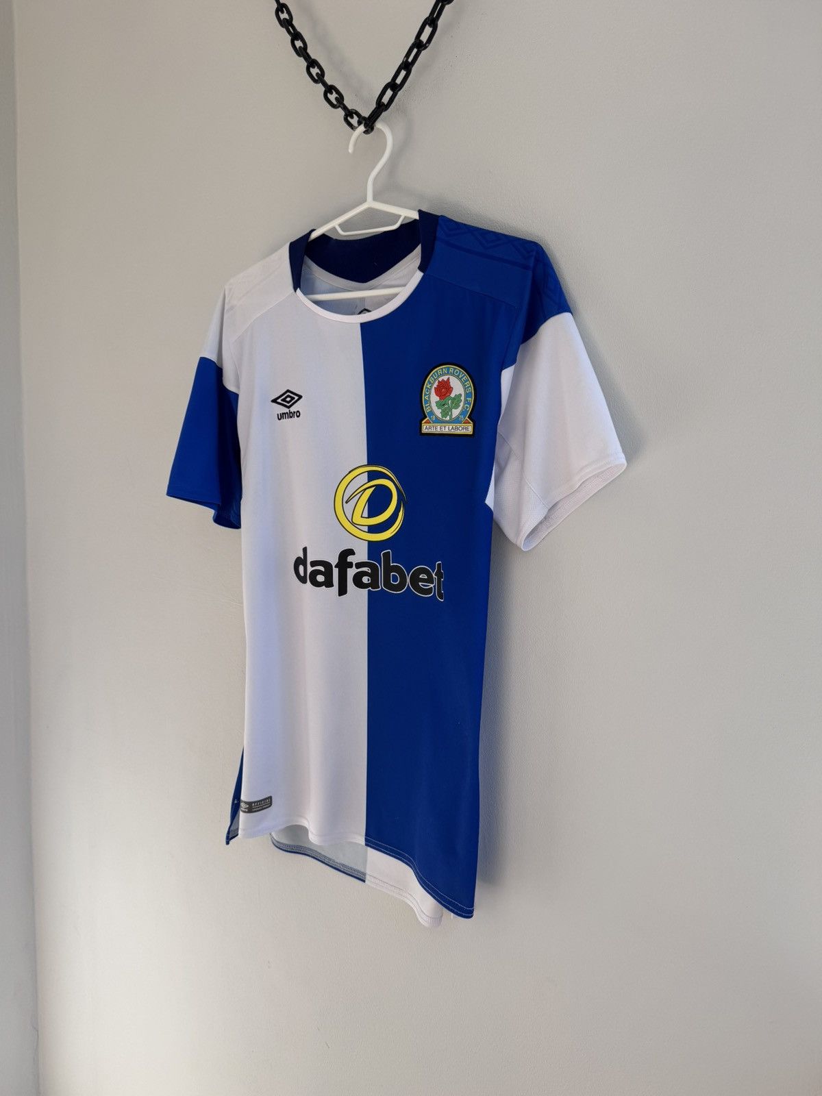 Umbro Blackburn Rovers 2017 2018 Home Football Soccer Shirt Jersey Size US M / EU 48-50 / 2 - 2 Thumbnail