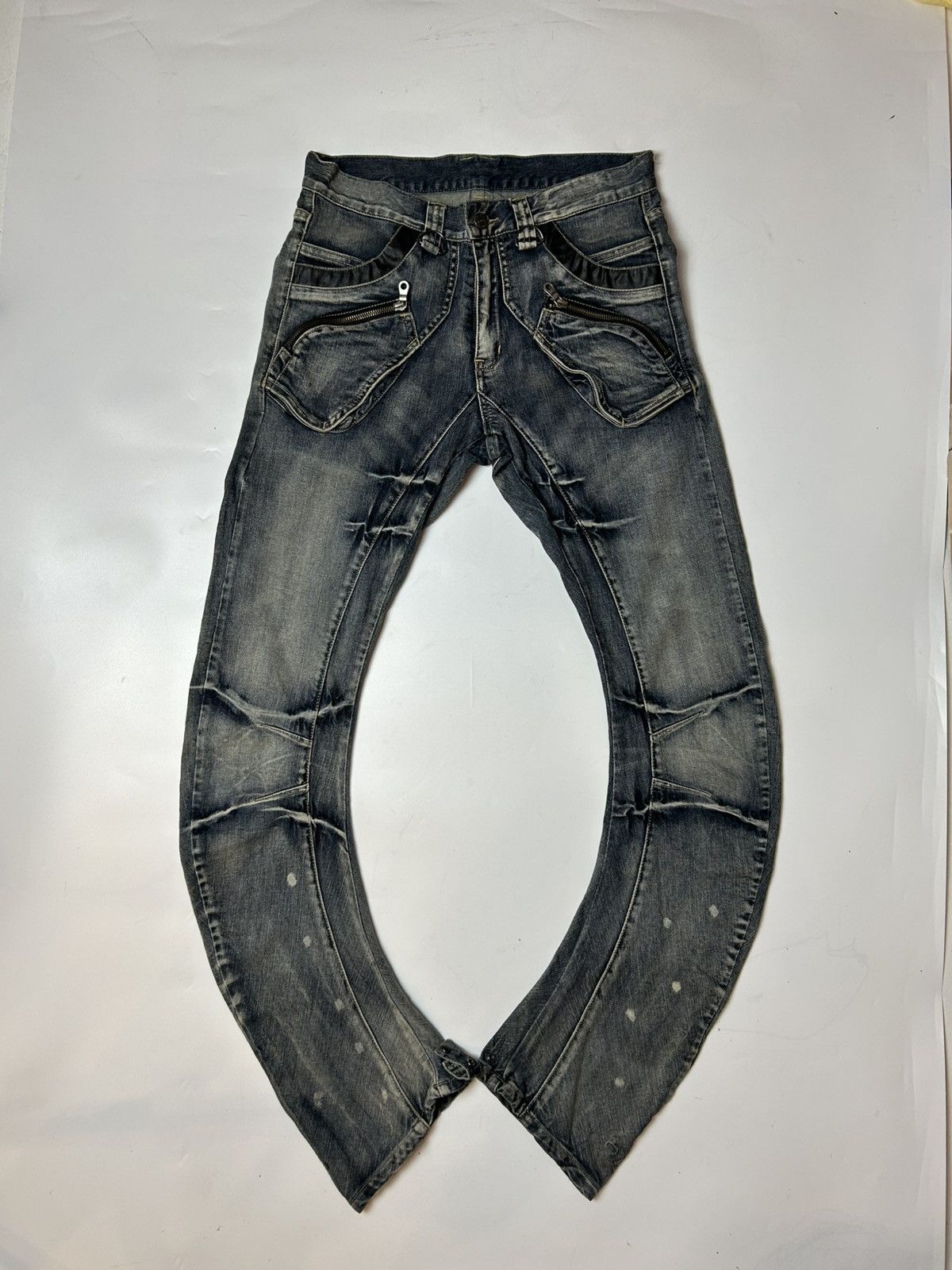 Japanese Brand × PPFM × Tornado Mart PPFM J-Cut Curve Denim | Grailed