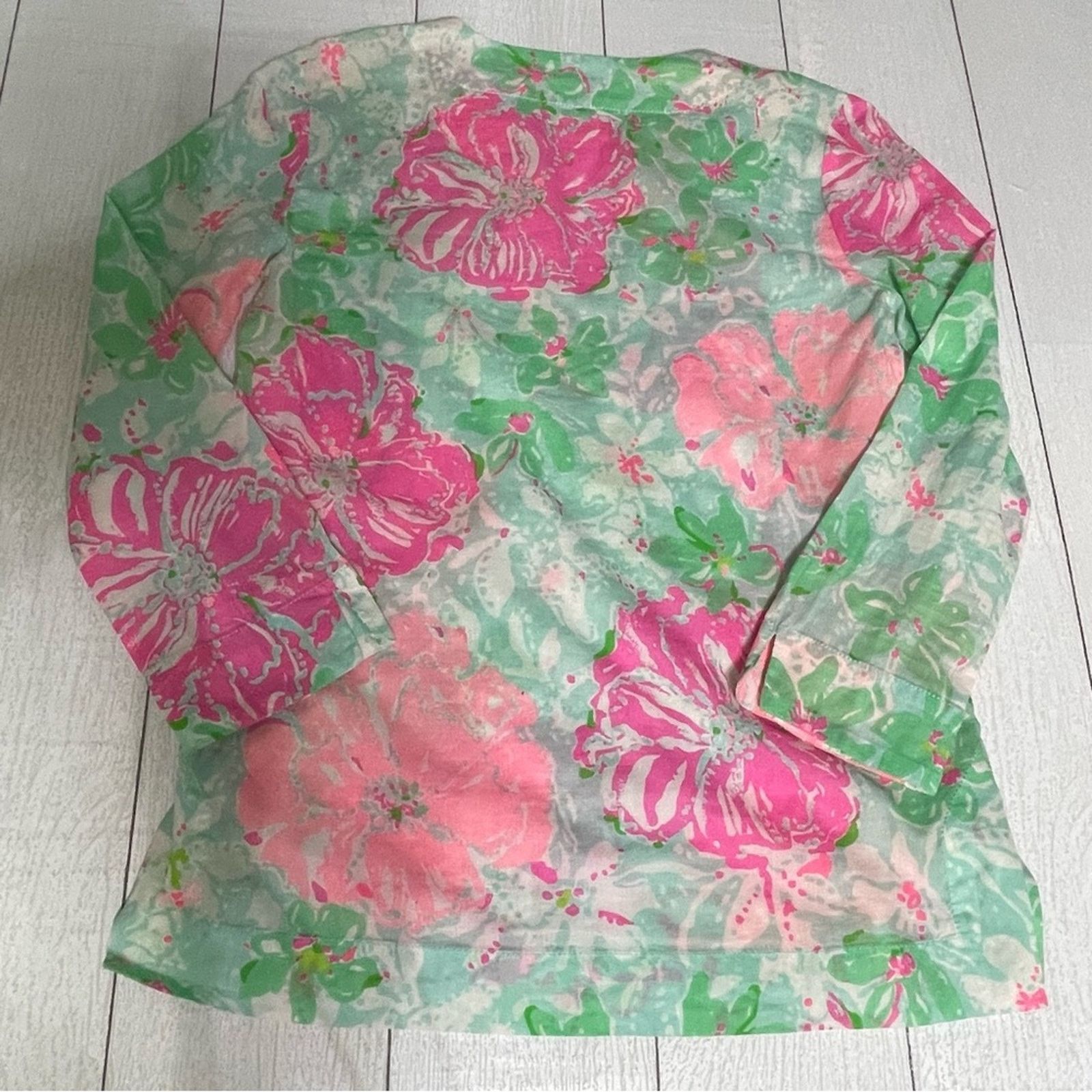 Lilly Pulitzer Lilly Pulitzer Amelia Island Floral Tunic Size XXS Size XXS / US 00 / IT 34 - 9 Thumbnail