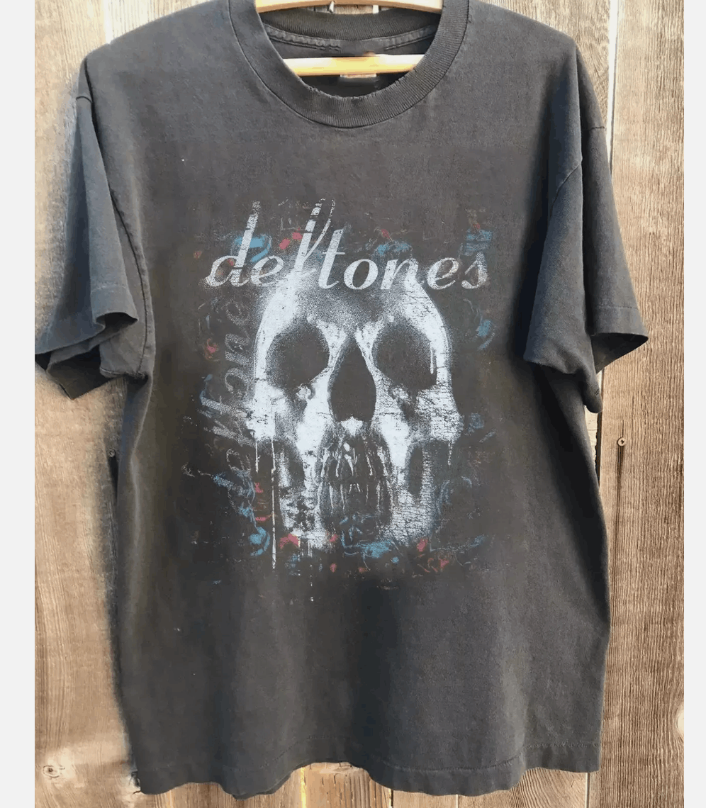 Band Tees Deftones Band T-shirt, Deftones Alternative Metal Band Tee Size US XL / EU 56 / 4 - 2 Thumbnail