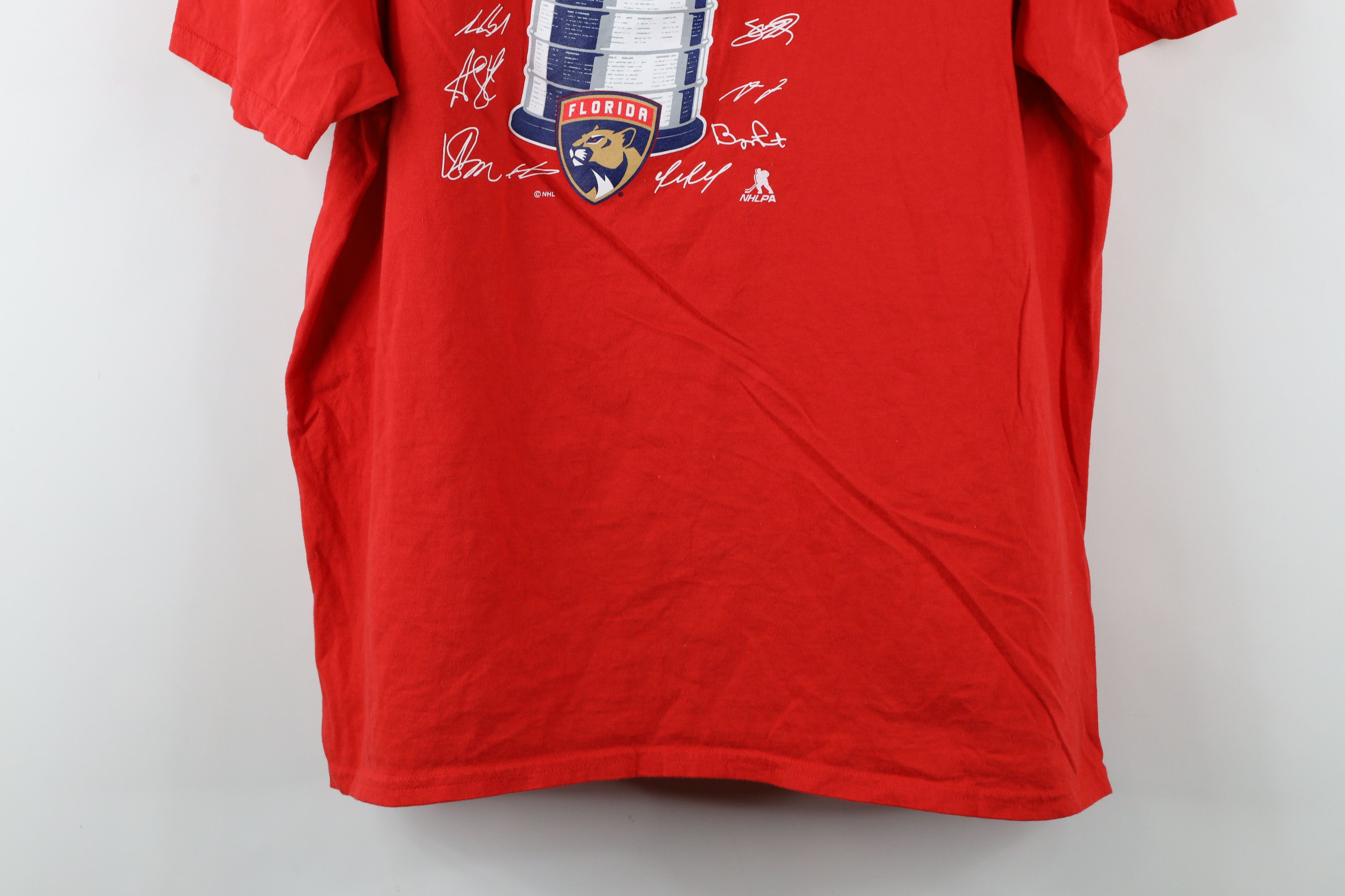 Vintage Fanatics 2024 Stanley Cup Champions Florida Panthers T-Shirt Size US XL / EU 56 / 4 - 12 Thumbnail