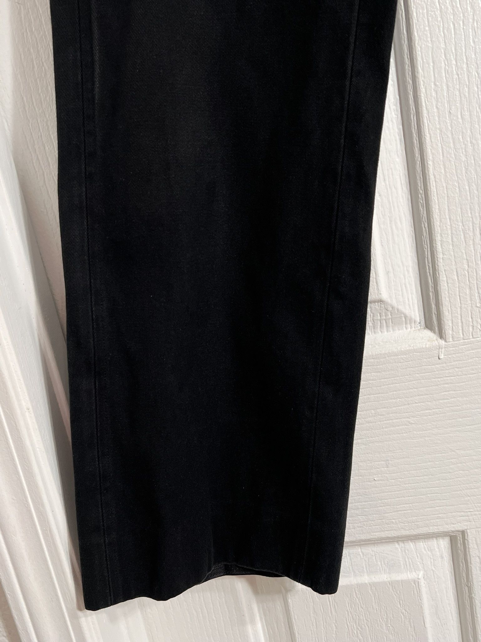 Gucci GUCCI Long Pants Button Pockets Regular Fit Black 34 Size US 34 / EU 50 - 4 Thumbnail