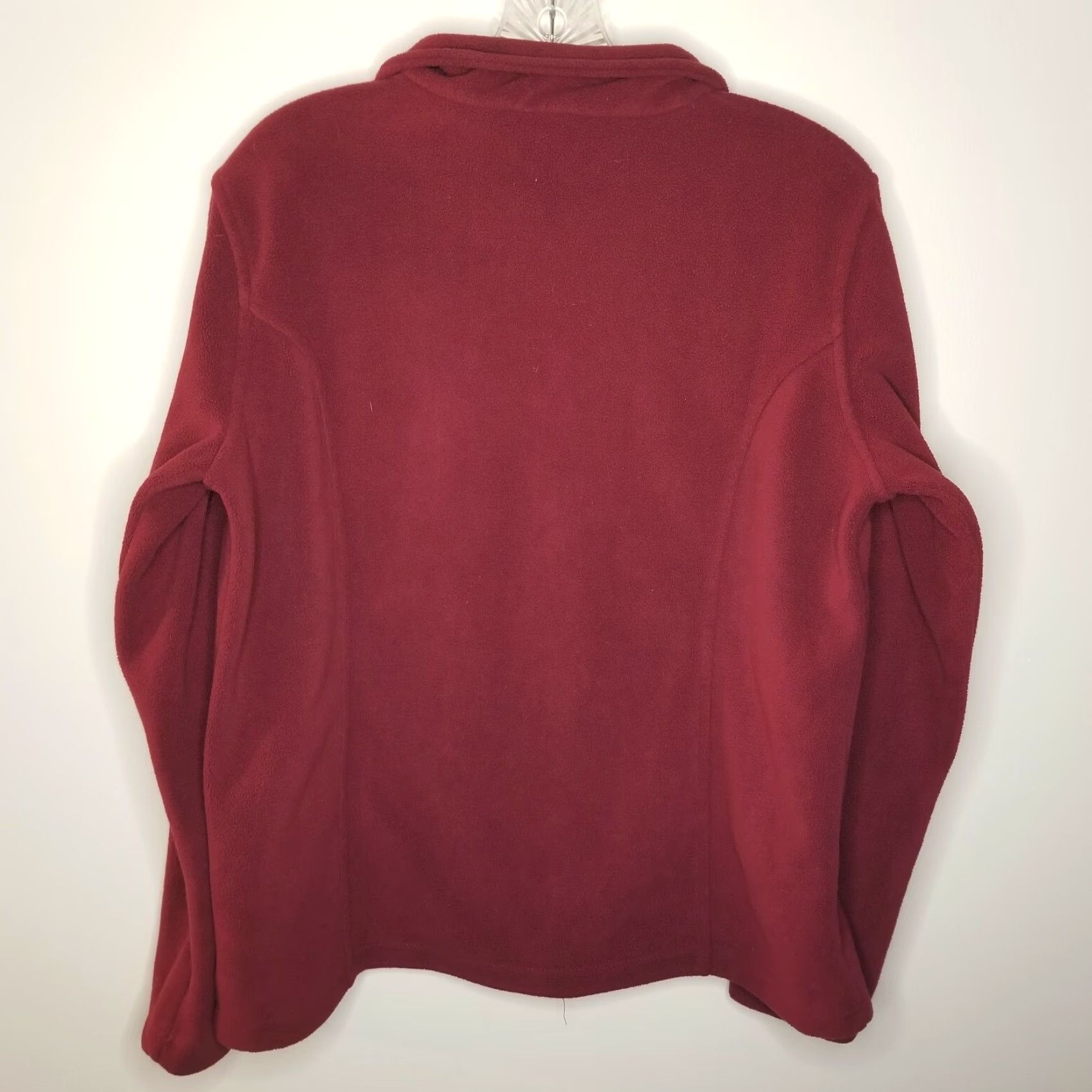 Vintage Cabela's Womens Red Full Zip Sweater Size M Jacket Activewear Size M / US 6-8 / IT 42-44 - 4 Thumbnail