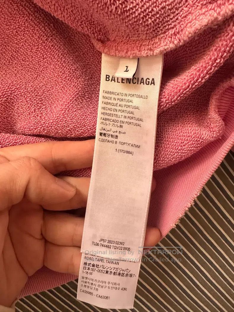 Balenciaga Balenciaga Eiffel Tower Sweatshirt Size US S / EU 44-46 / 1 - 3 Thumbnail