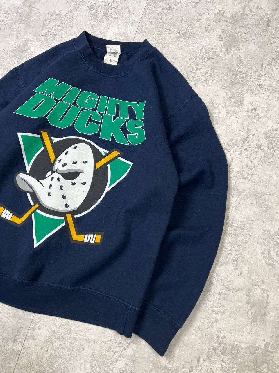 NHL Vintage Mighty Ducks Sweatshirt Big Logo Size US S / EU 44-46 / 1 - 2 Thumbnail