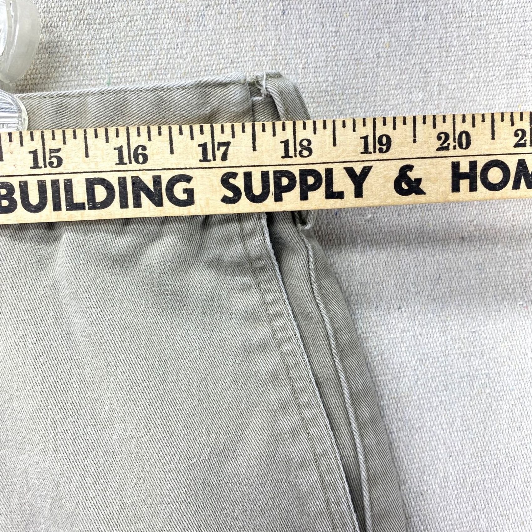 Vintage Cabela's Pants Men 36x32 Beige Chino Hunting Fishing Hiking Comfort Stretch Waist Regular Front Flat Front Denim Cotton JAB Men Size US 36 / EU 52 - 2 Thumbnail