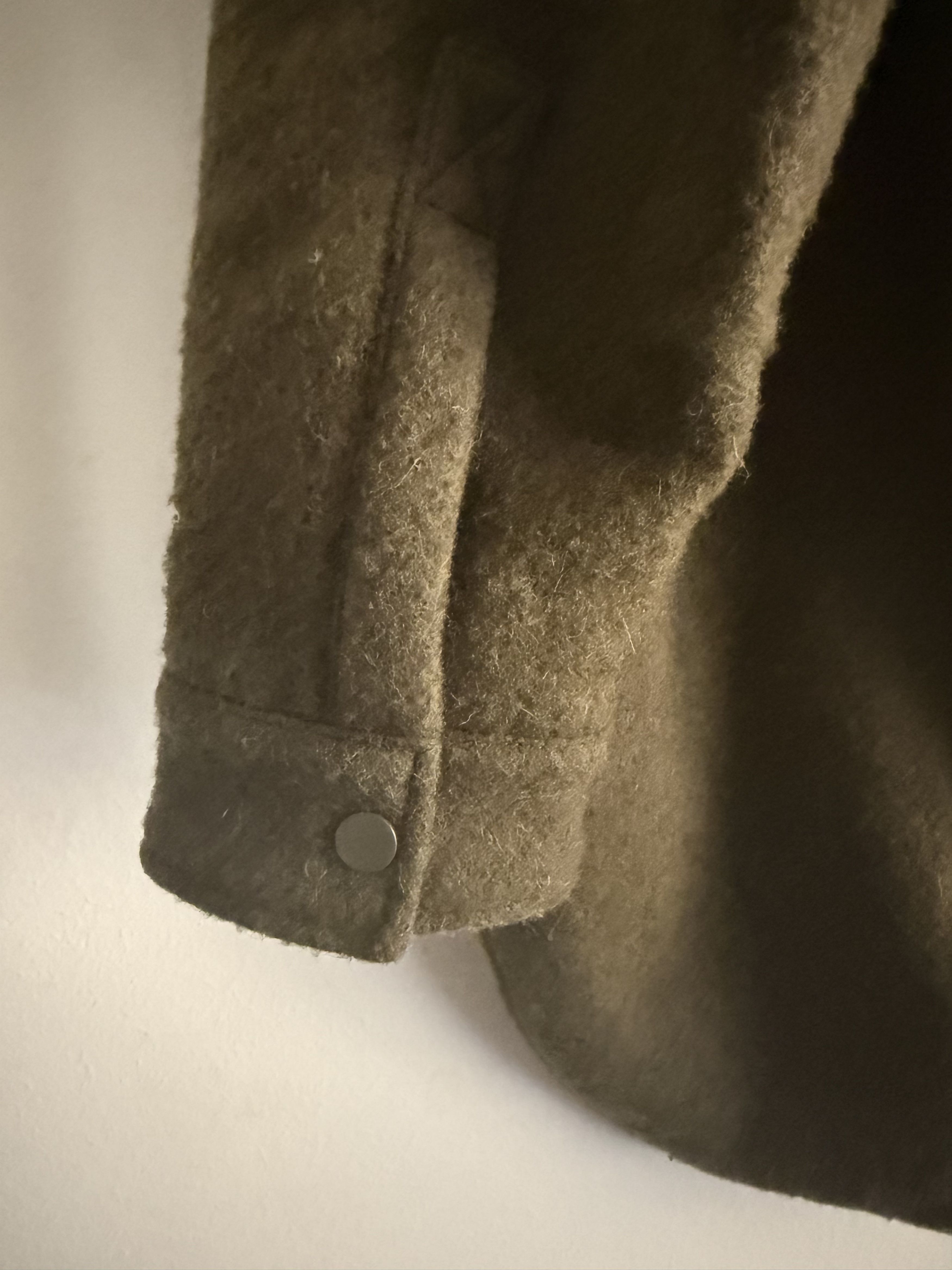 READYMADE Embroidered Boiled Wool Quilted Overshirt Size US M / EU 48-50 / 2 - 16 Thumbnail