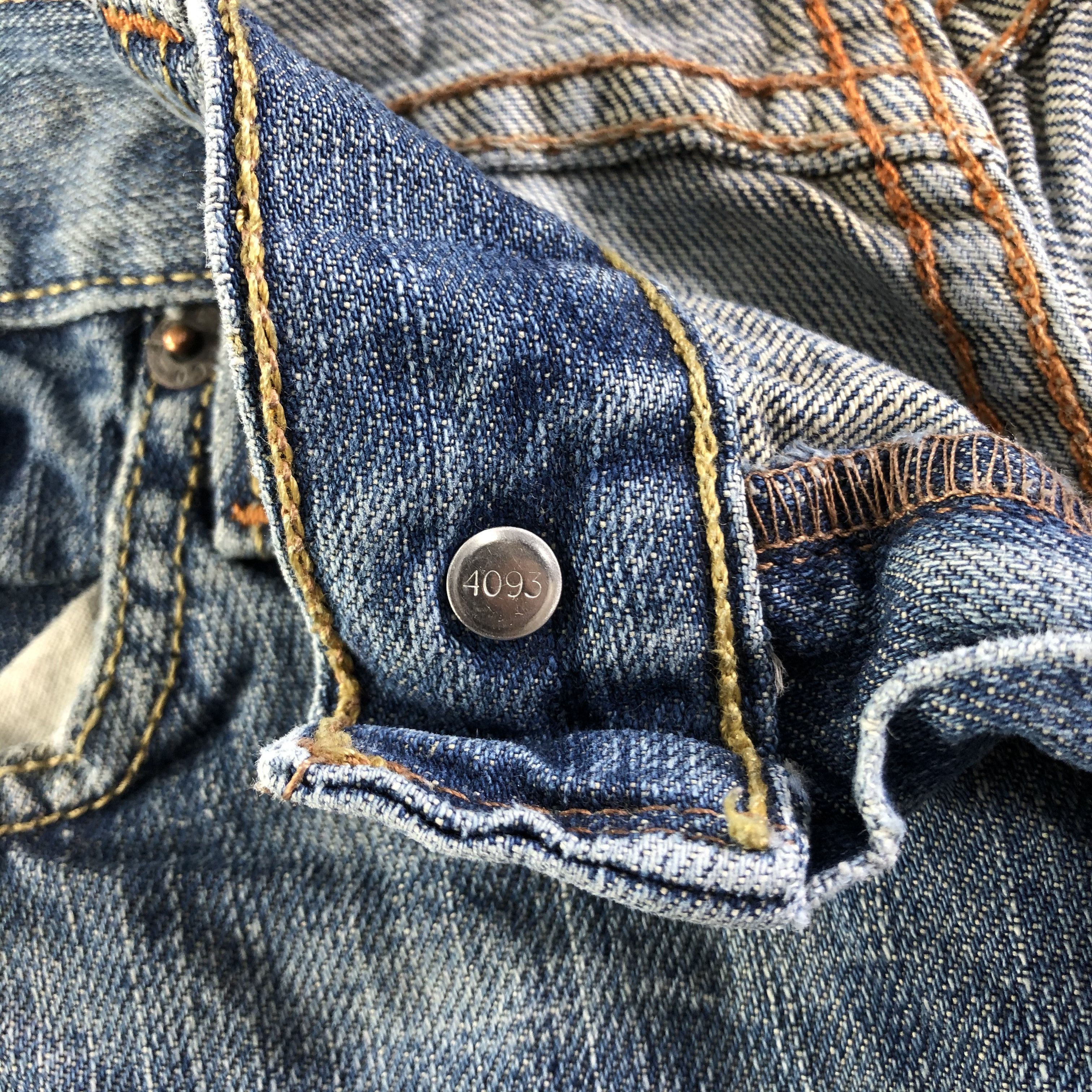 Levi's Vintage Blue Wash Levis 514 Jeans-J4377 Size US 32 / EU 48 - 9 Thumbnail