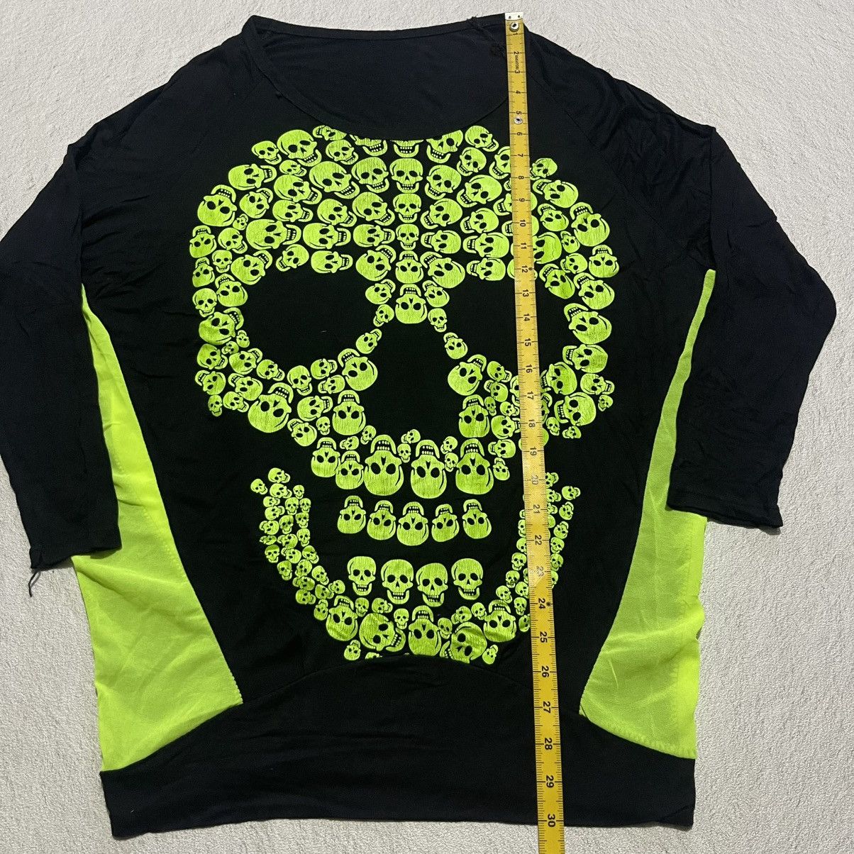 Hysteric Glamour Y2K LONG SLEEVE TSHIRT SKULL BIG LOGO STYLE Size US L / EU 52-54 / 3 - 4 Thumbnail