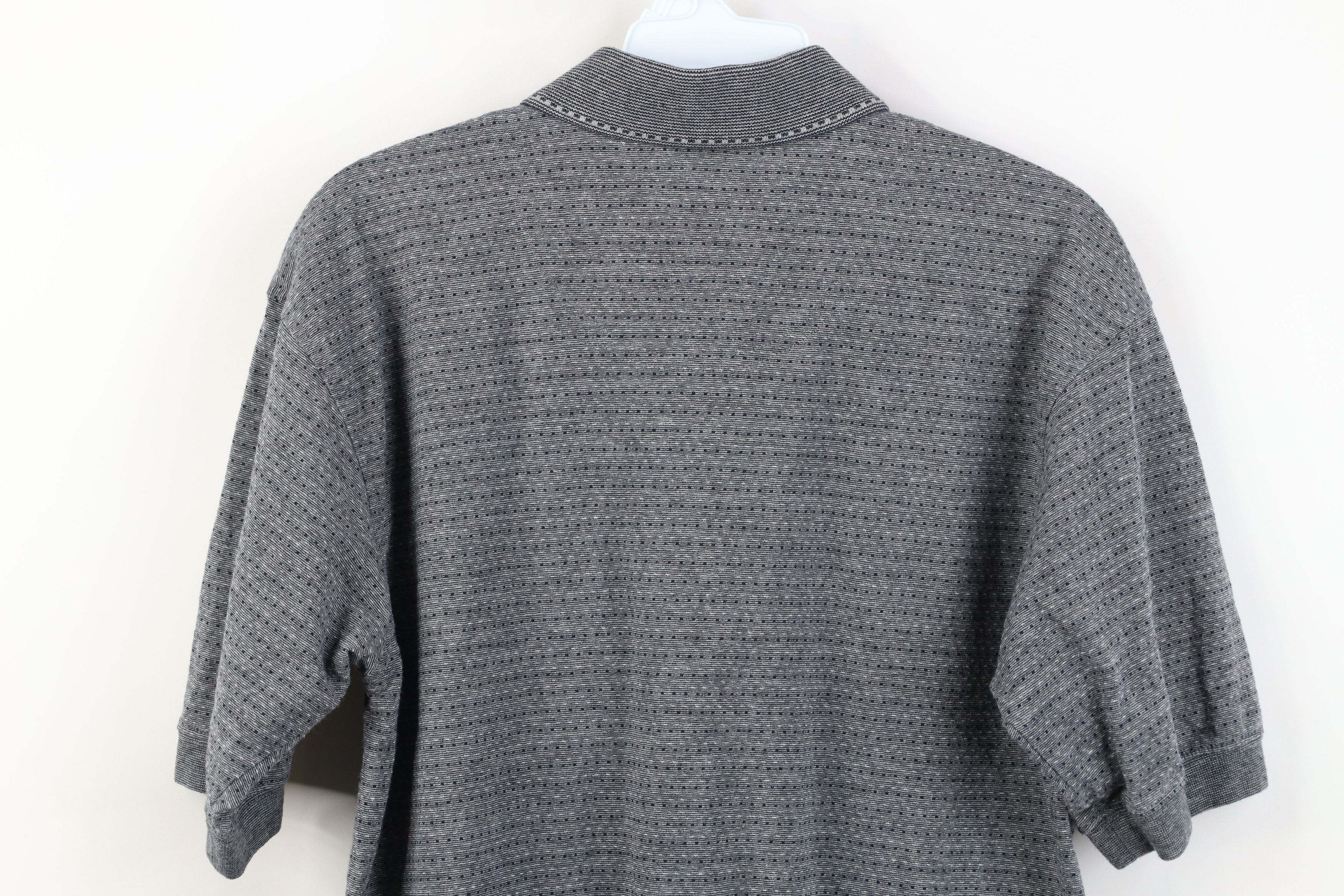 Vintage Vintage 90s Streetwear Polka Dot Knit Pullover Polo Shirt Size US S / EU 44-46 / 1 - 10 Thumbnail