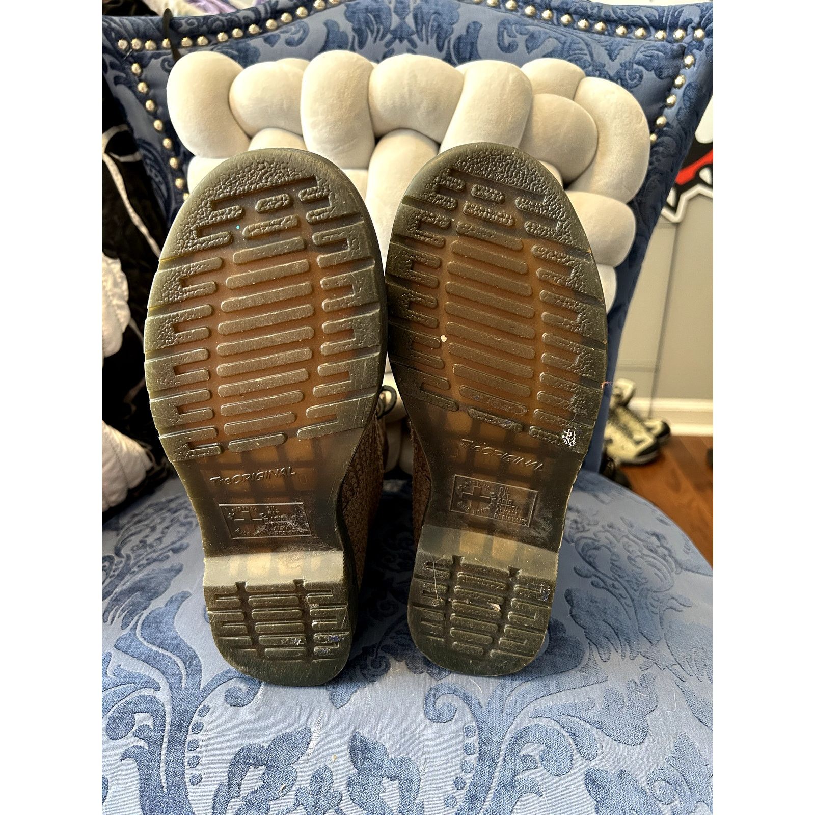 Dr. Martens Dr Martens Page Olive Green Waffle Fabric size 8/EU 39 Size US 8 / IT 38 - 5 Thumbnail