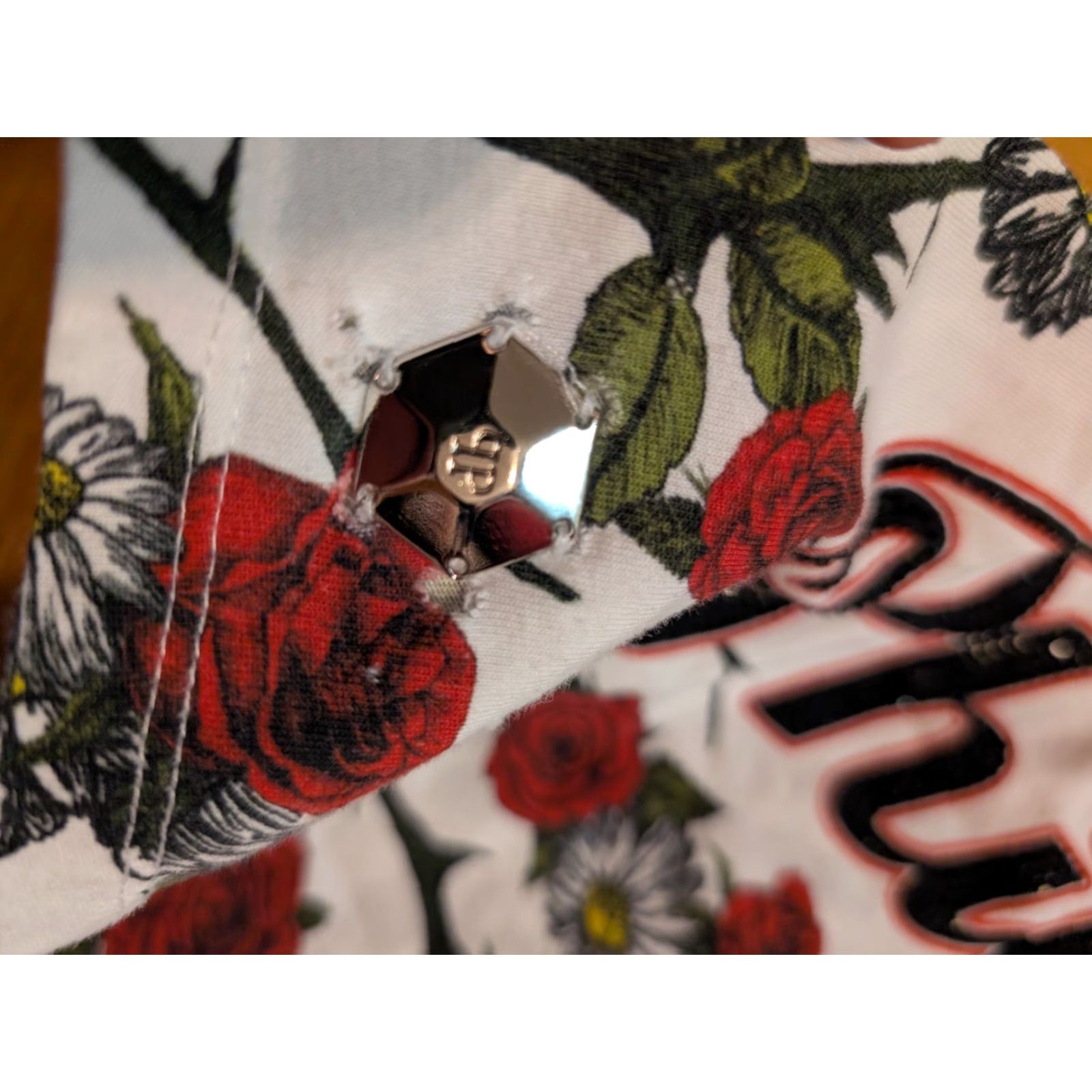 Philipp Plein Philipp Plein Junior Blood Sisters Shirt Rhinestone Cherries Roses Y2K Style S Size US XS / EU 42 / 0 - 4 Thumbnail