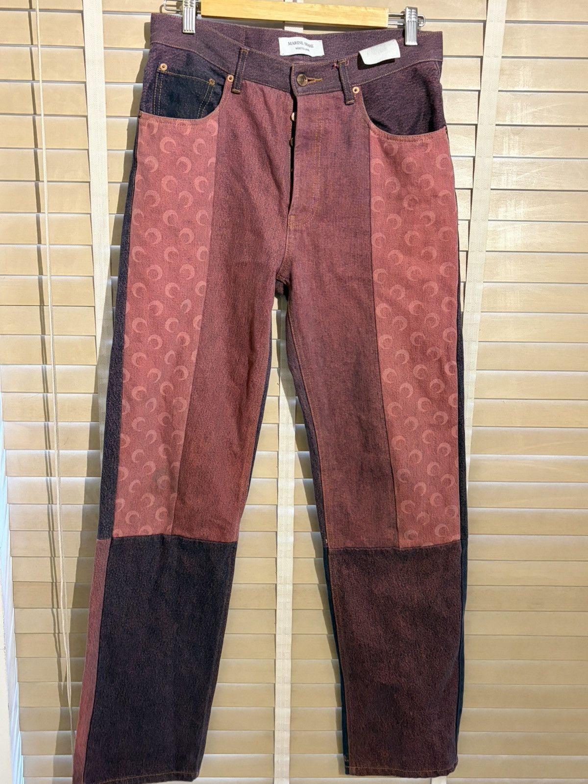 Marine Serre Marine Serre patchwork jeans Size US 32 / EU 48 - 1 Thumbnail