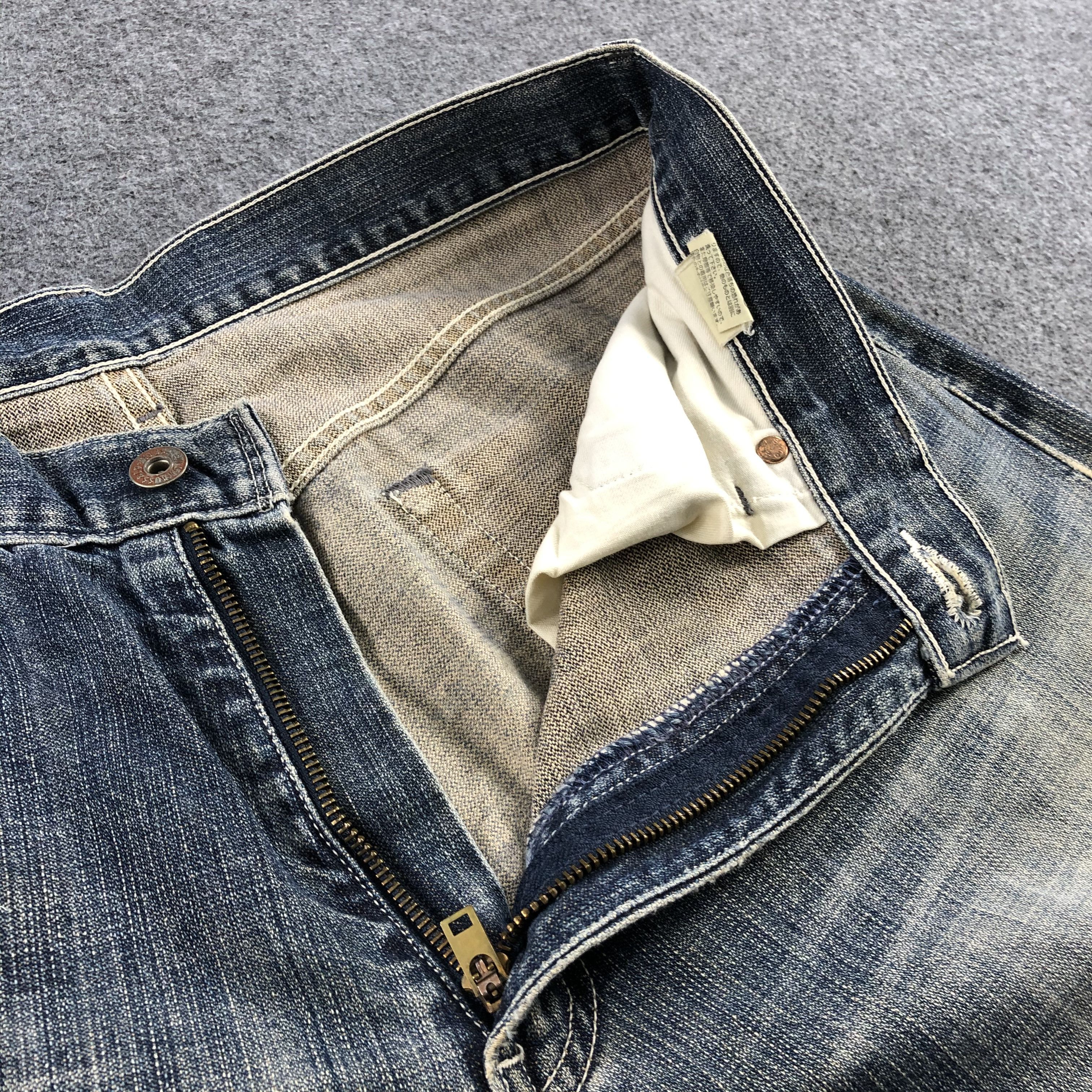 Levi's Vintage 90s Levis 504 Earth Tone Jeans-J1778 Size US 32 / EU 48 - 10 Thumbnail