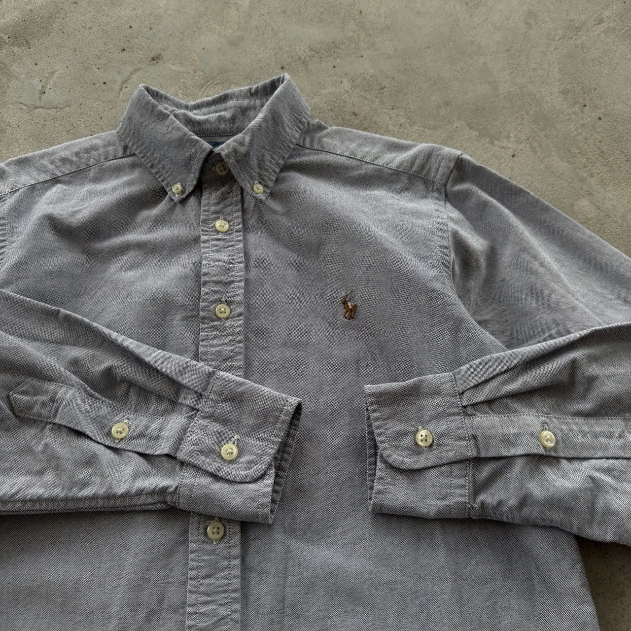Polo Ralph Lauren Vintage Polo Ralph Lauren Oxford Cotton Button Down Shirt Size M / US 6-8 / IT 42-44 - 4 Thumbnail