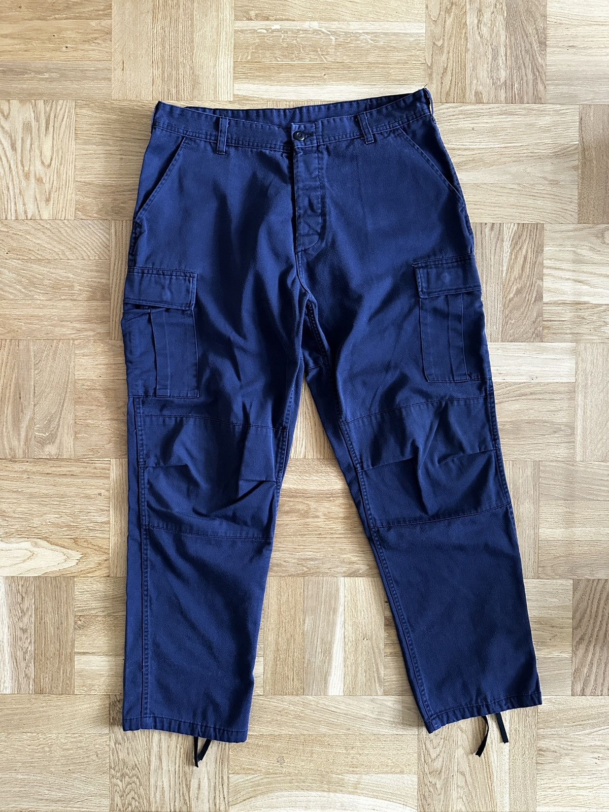 Rothco Vintage blue surplus cargo pants Size US 35 - 1 Thumbnail