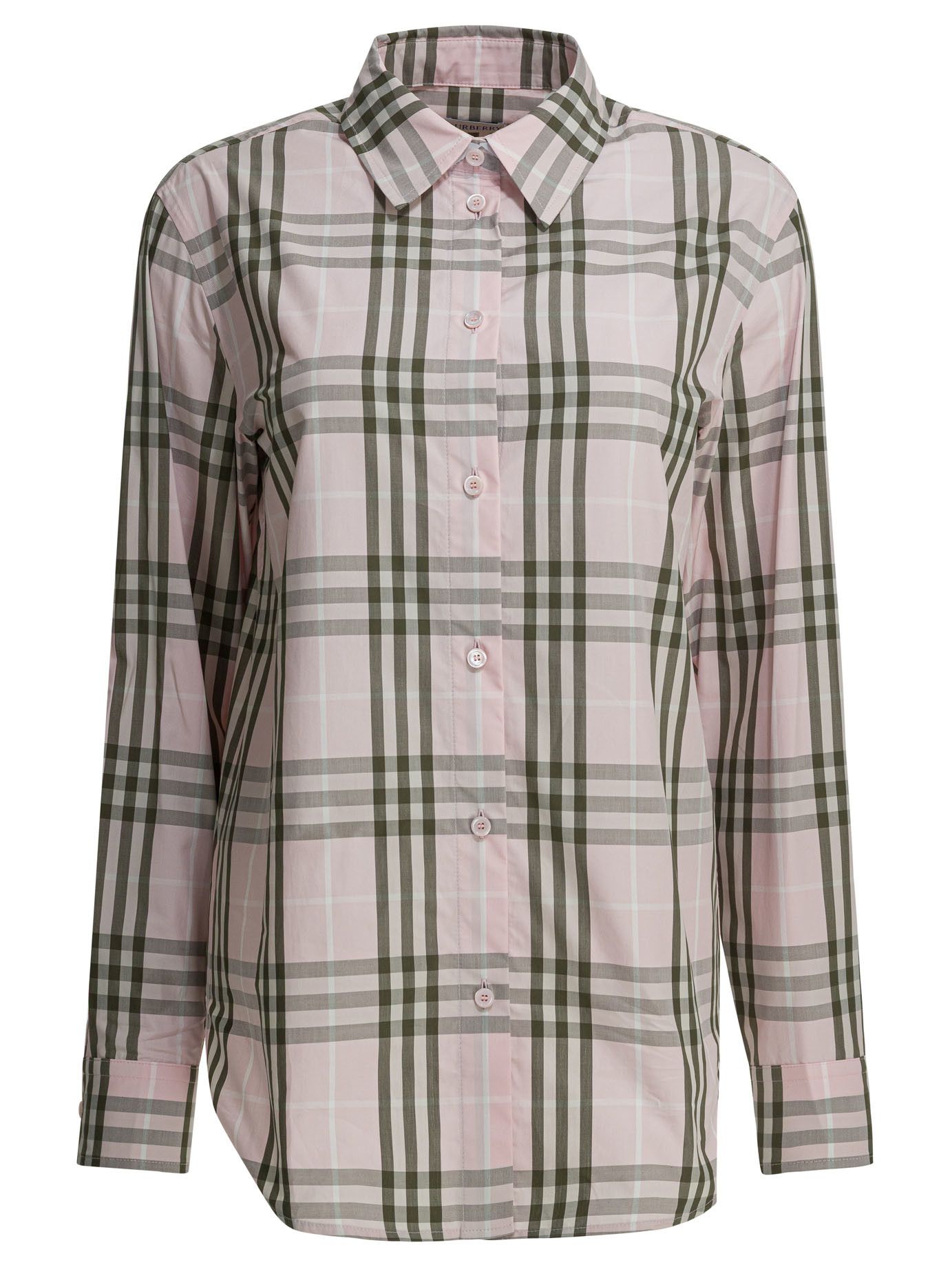Burberry Emma Check Casual Shirt tag size 10 Women - USA Duties Paid