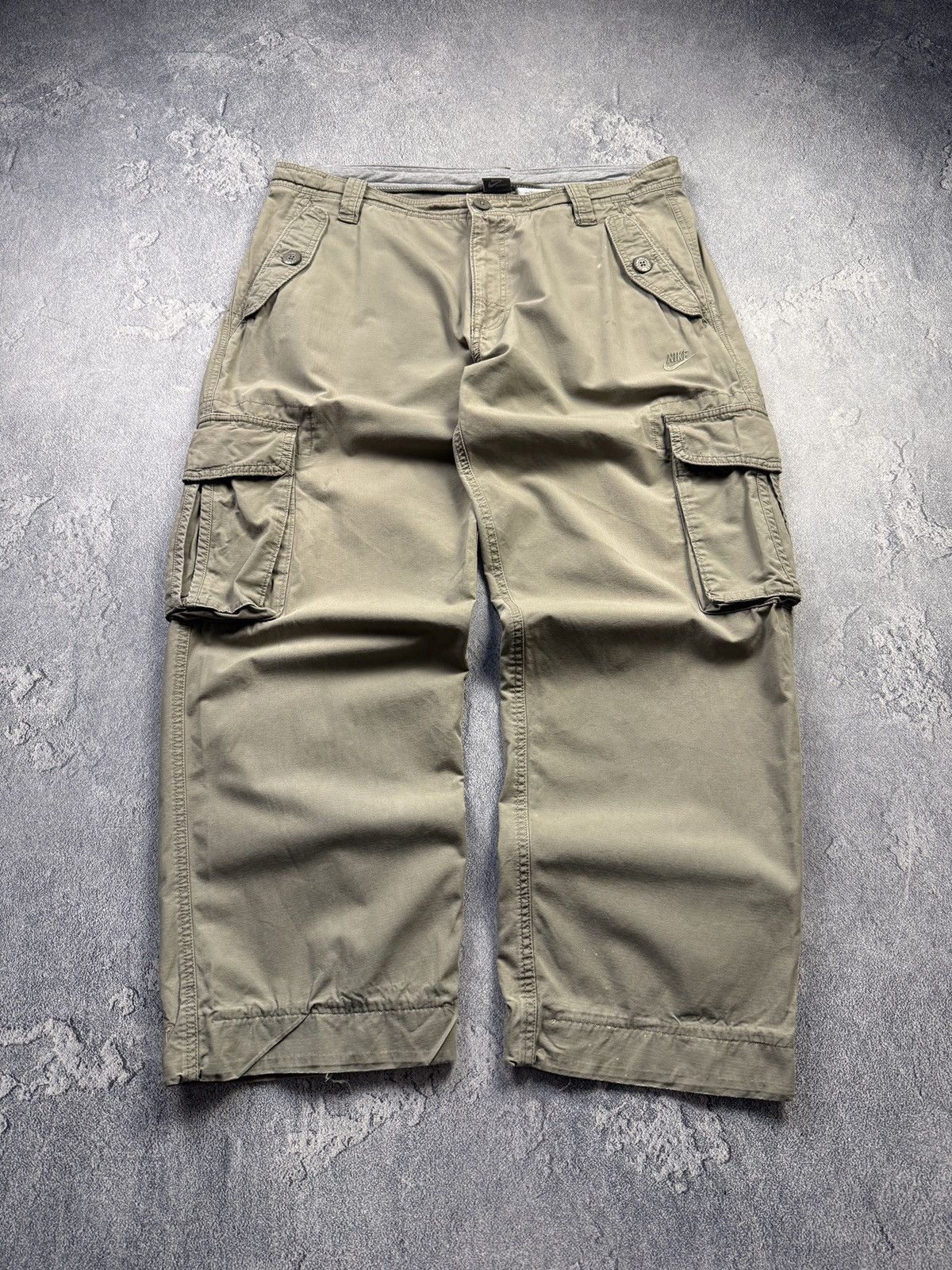Nike Vintage Nike Cargo Pants Y2K Style Drill Baggy Fit Size US 36 / EU 52 - 1 Thumbnail
