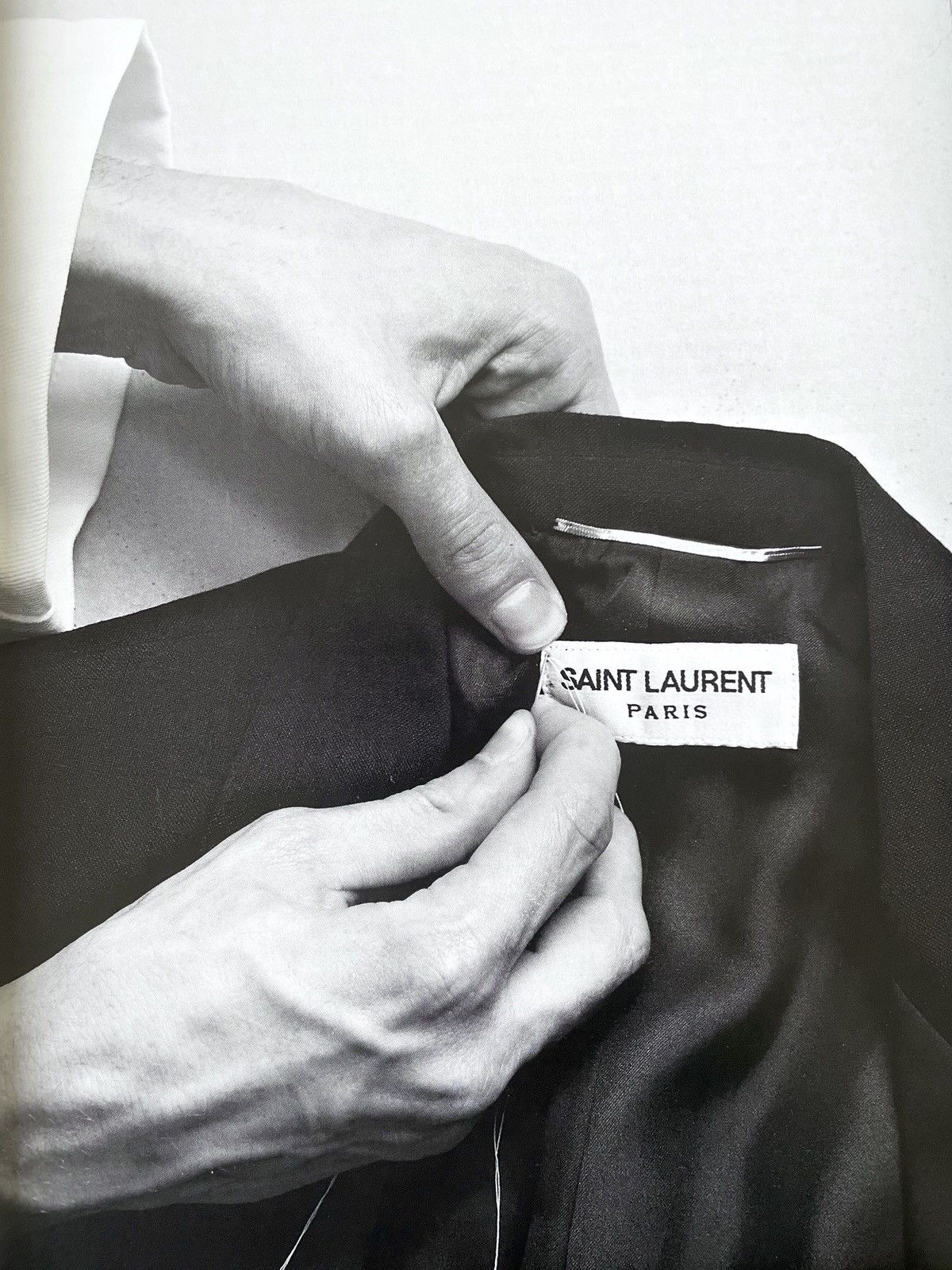 Hedi Slimane × Saint Laurent Paris × Yves Saint Laurent Hedi Slimane SAINT LAURENT jacket framed poster 9x11 Size ONE SIZE - 2 Thumbnail
