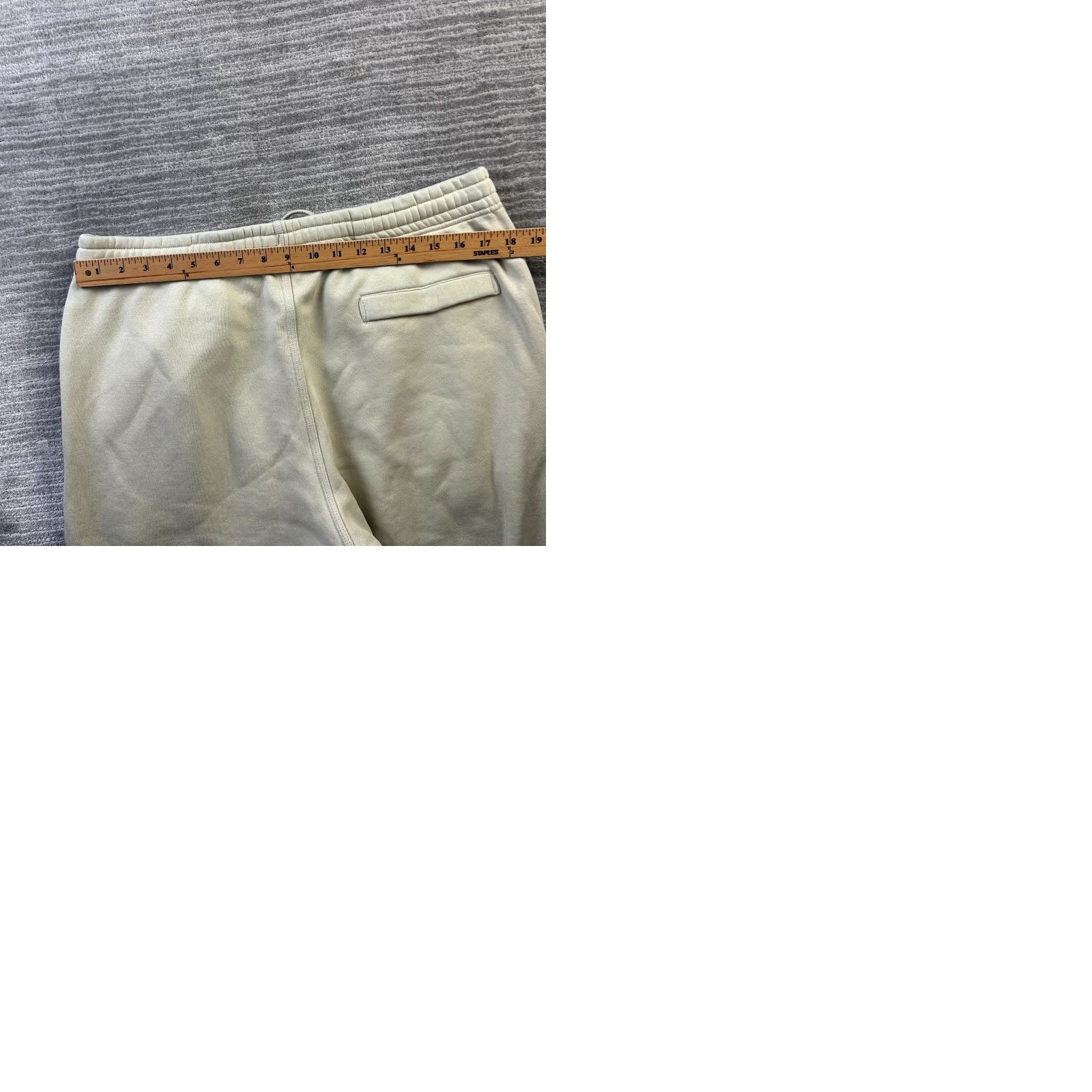 Nike Nike Pants Mens 2XL XXL Beige Tan Club Fleece Joggers Sweatpants Pockets Logo Size US 39 - 9 Thumbnail