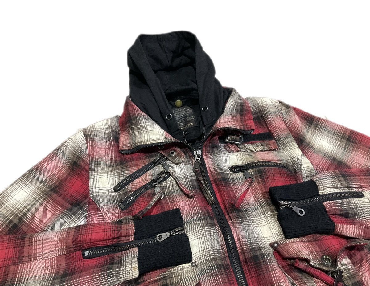 Hysteric Glamour 🔥Sick Y2K In The Attic Double Layer Jacket Hood Zipper Punk Size US L / EU 52-54 / 3 - 4 Thumbnail