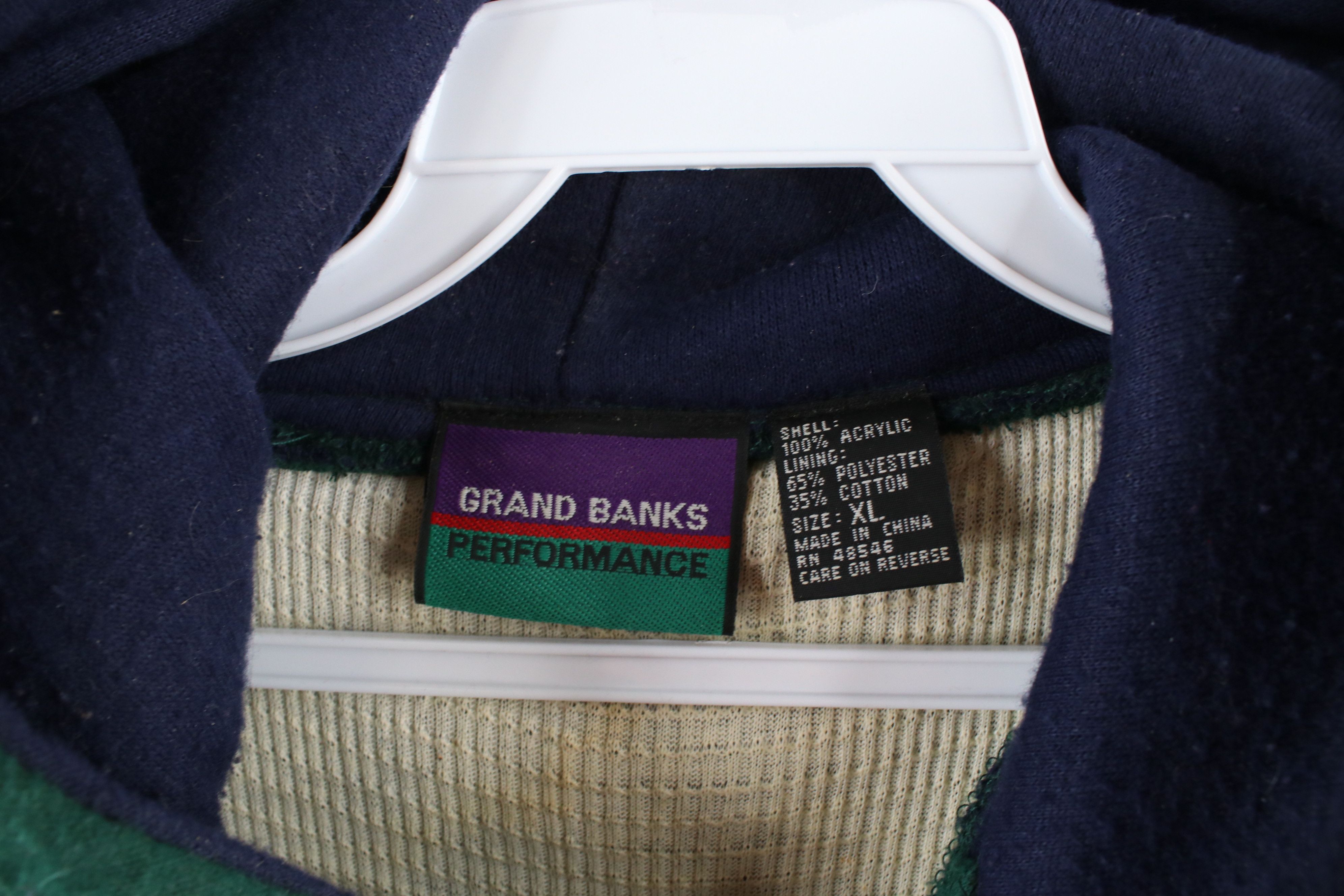 Vintage 90s Streetwear Waffle Knit Lined Hoodie Green
