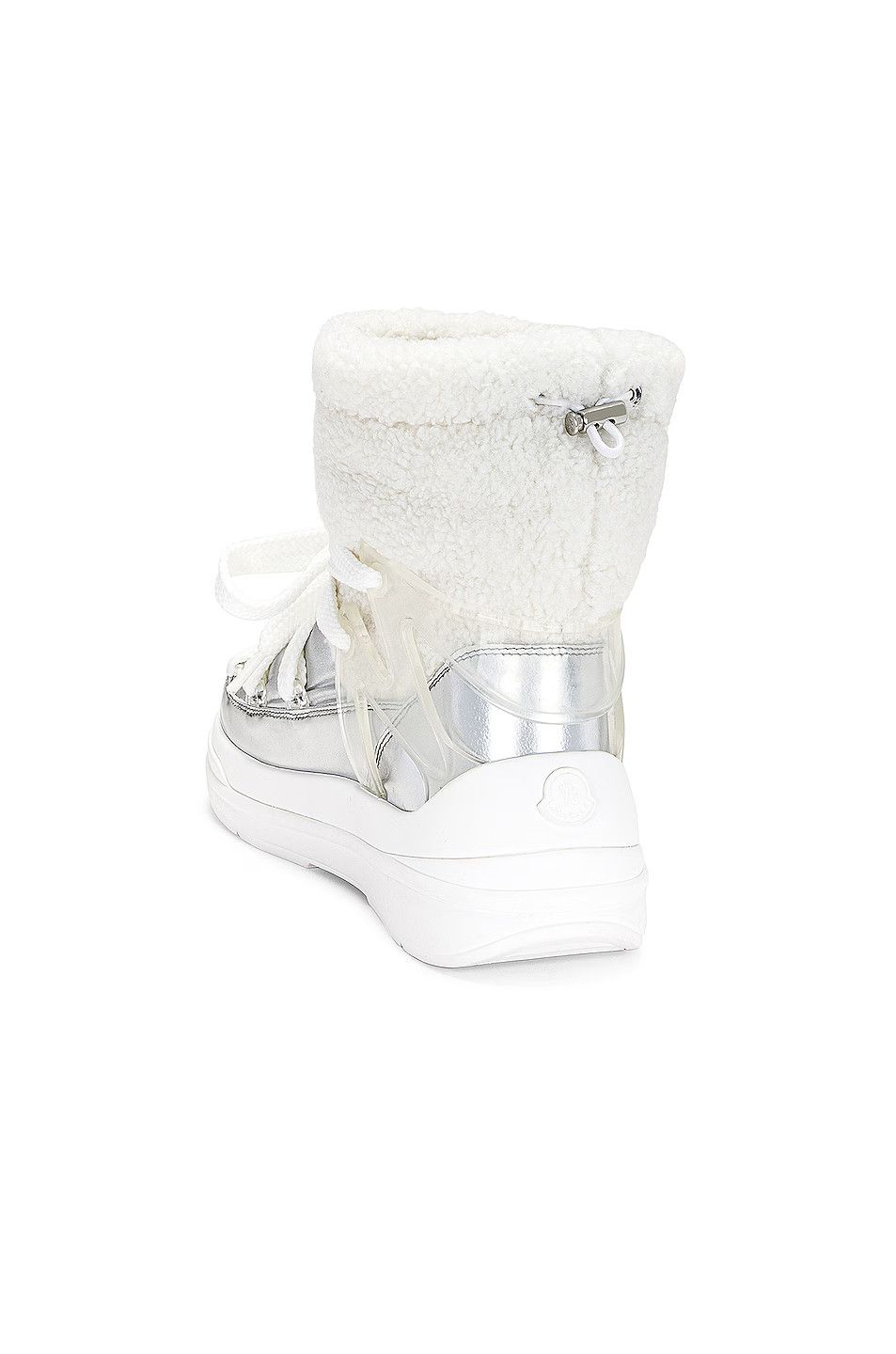 Moncler o1y1125 Ankle Boots in Silver/White Size US 11 / IT 41 - 3 Thumbnail