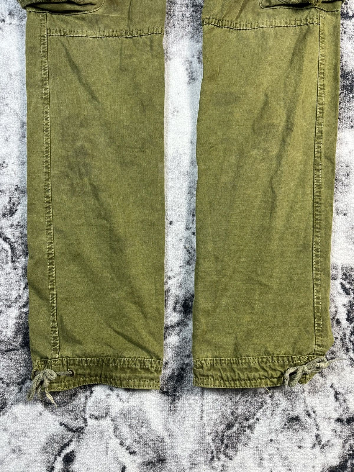 Other Olive Multi Pocket Cargo Pants Size 36 Fit 34 Size US 34 / EU 50 - 2 Thumbnail