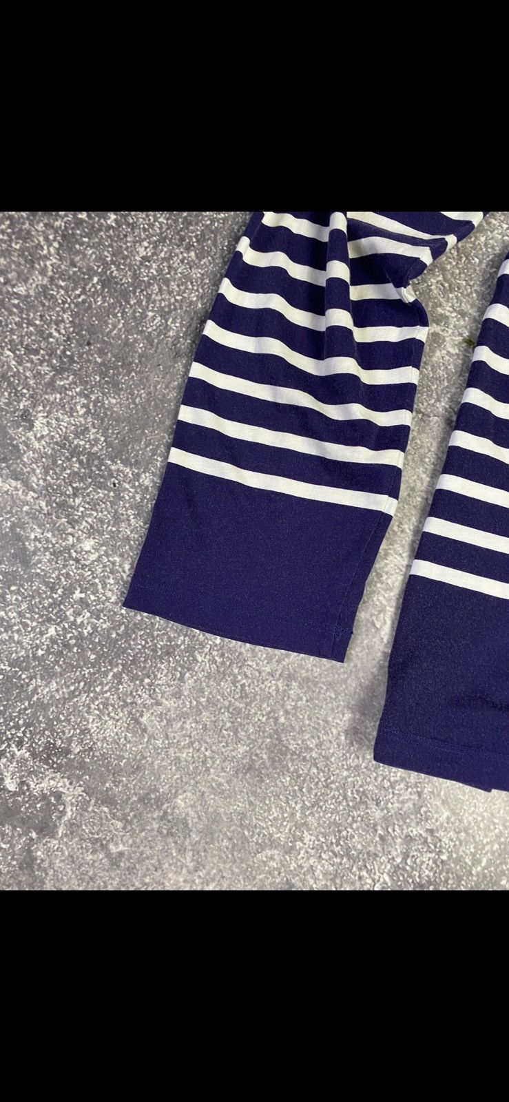 A.P.C. × Vintage Mens Vintage A.P.C Striped Long Sleeve T Shirt Tee Size US M / EU 48-50 / 2 - 11 Thumbnail