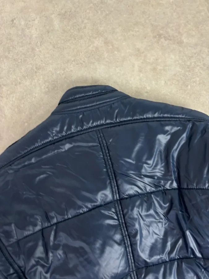 Daniele Alessandrini 2010s Daniele Alessandrini Navy Puffer Bomber Nylon Quilted Jacket Size US M / EU 48-50 / 2 - 7 Thumbnail