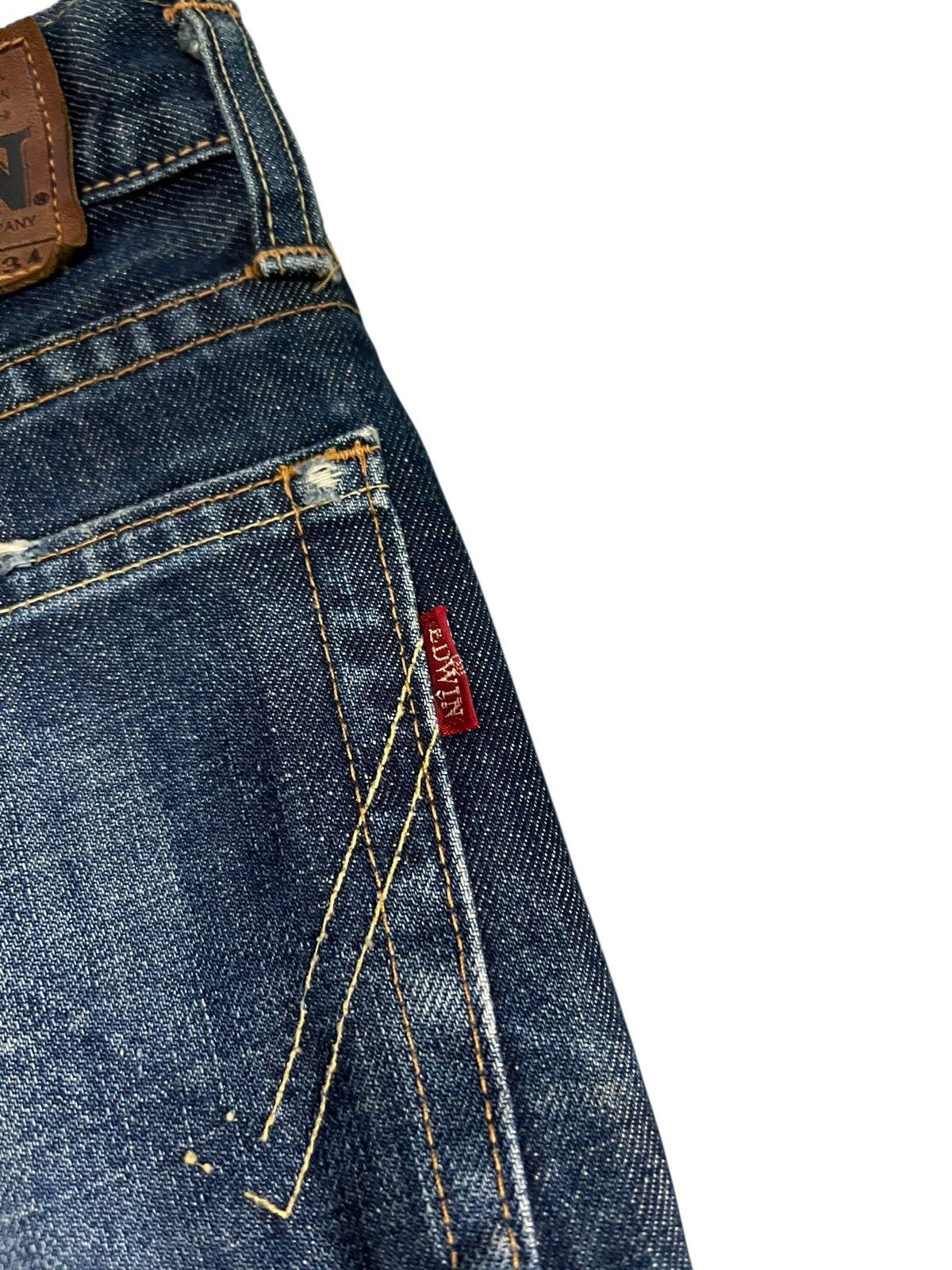 Edwin FLARE EDWIN 800SX BOOTCUT JEAN🔥 Size US 30 / EU 46 - 17 Thumbnail