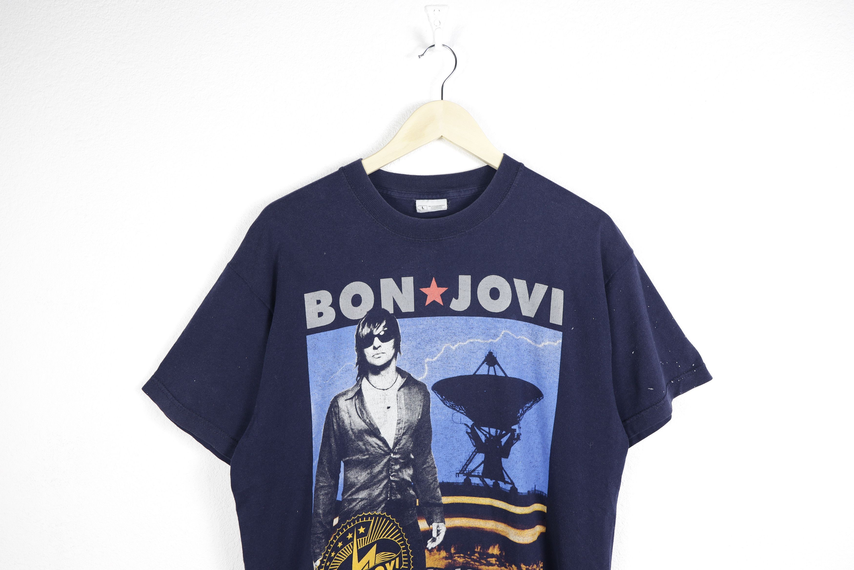 Bon Jovi Vintage Bon Jovi 2003 Bounce Tour Graphic Tee T-shirt Size US L / EU 52-54 / 3 - 2 Thumbnail