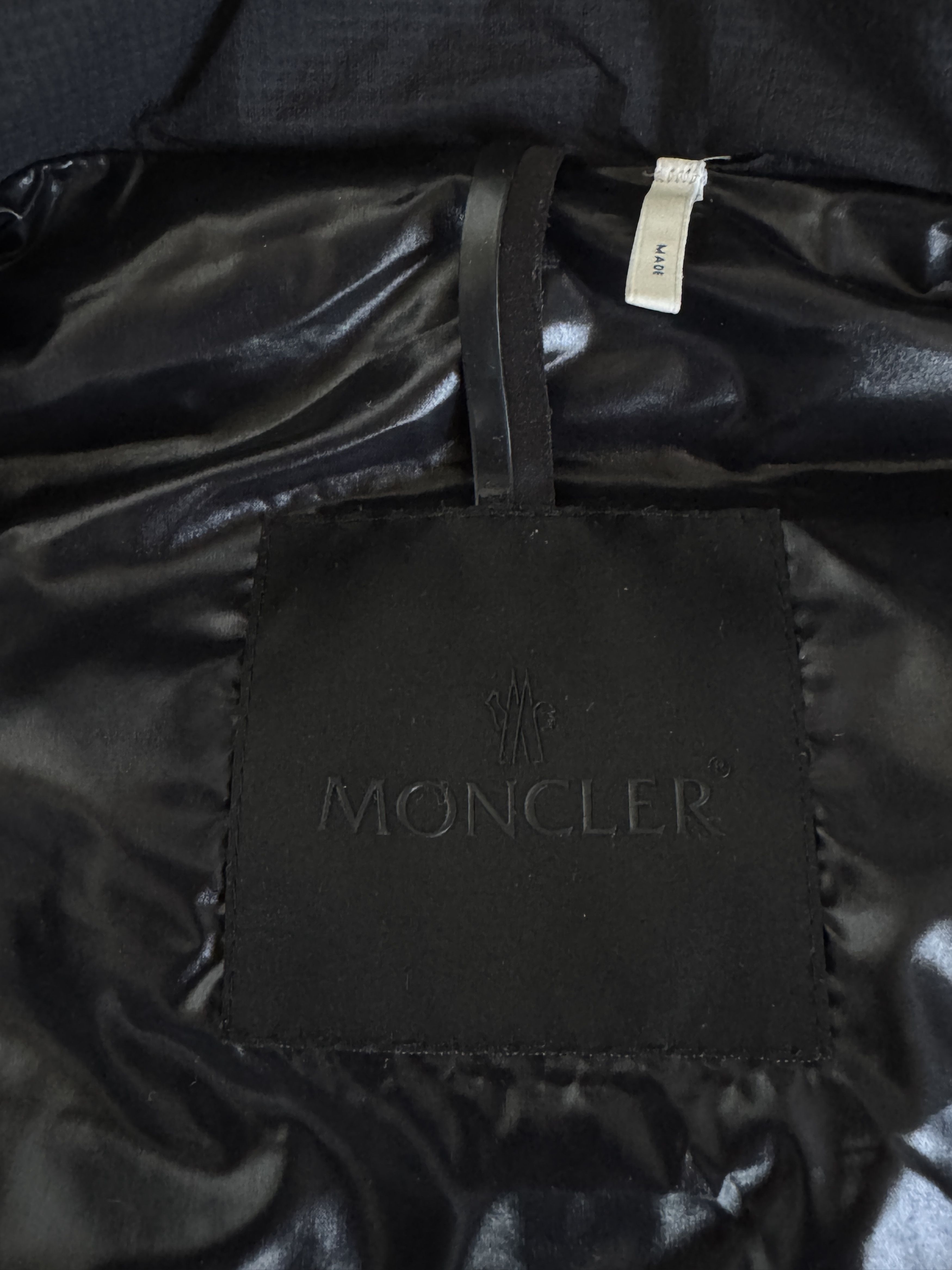 Moncler Moncler Black Moguy Puffer Jacket Size US XXL / EU 58 / 5 - 4 Thumbnail