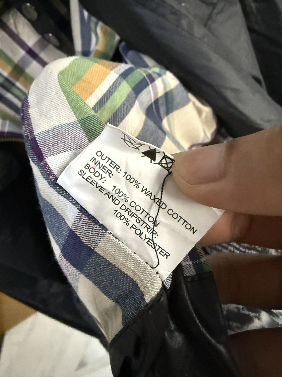 Barbour Black Barbour International Tourer Duke Waxed Jacket. Size US M / EU 48-50 / 2 - 11 Thumbnail