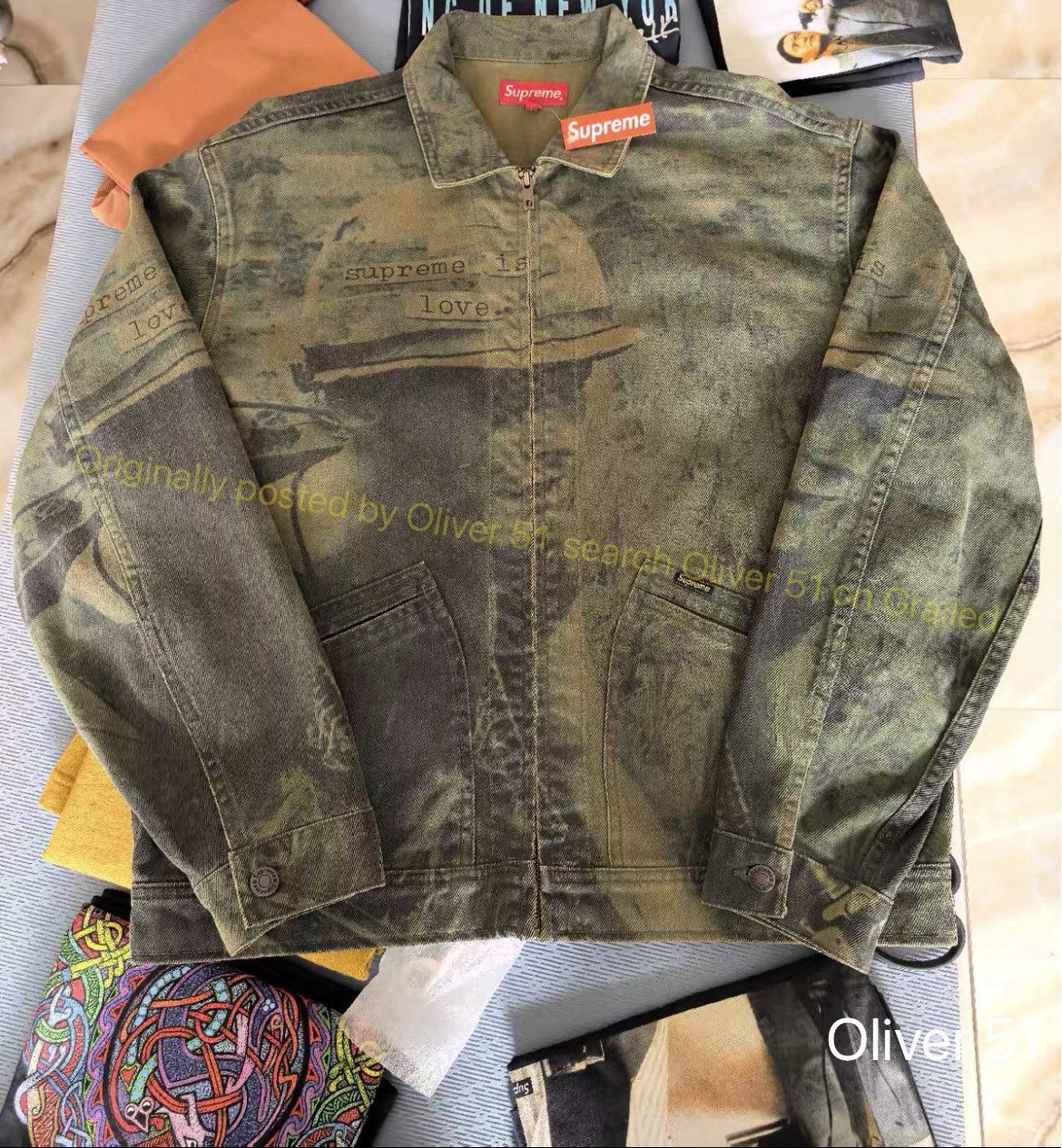 Supreme SUPREME is Love Jacket | Grailed