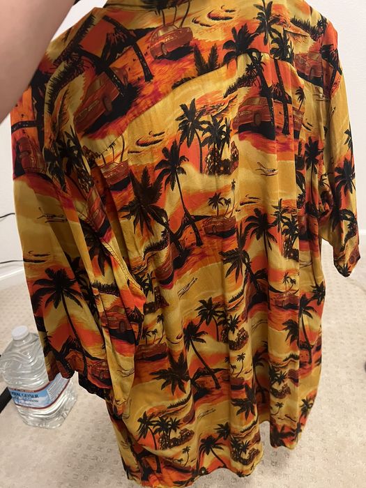 balenciaga hawaiian shirt