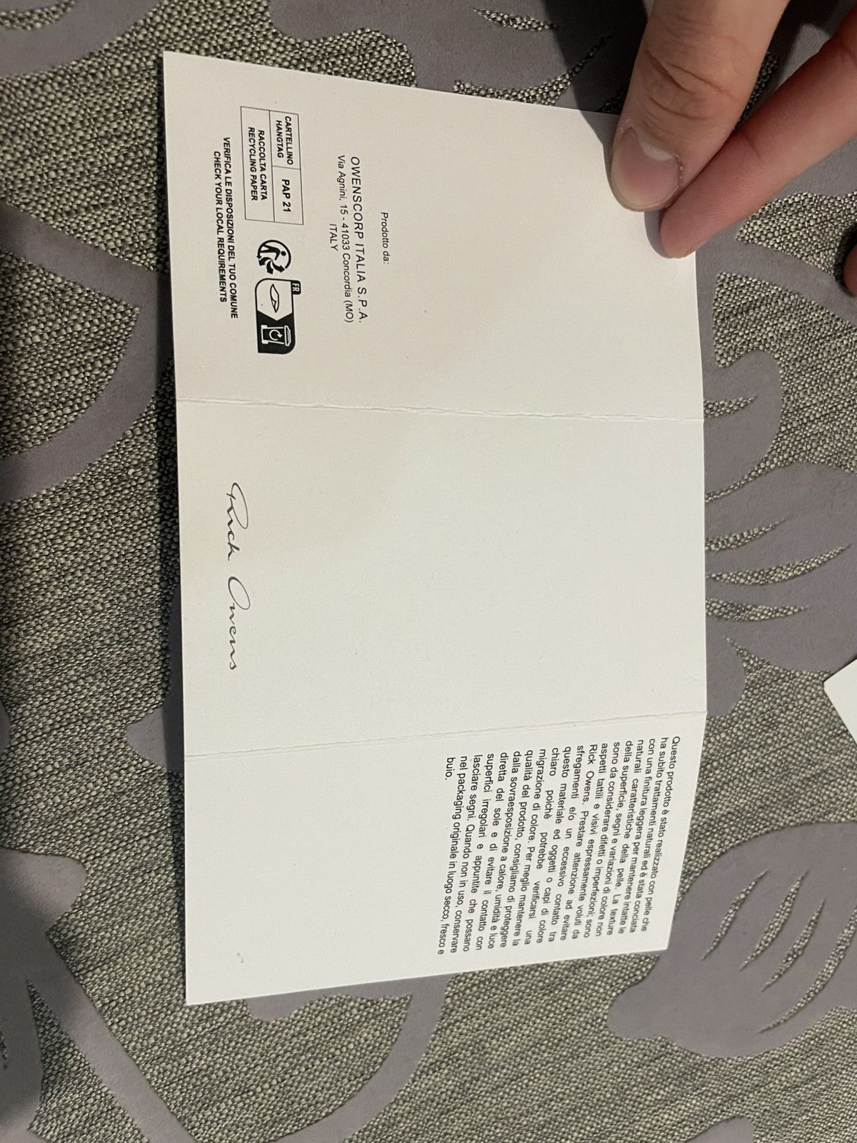 Rick Owens Rick Owens Banana (1250€ in Milan) Size US 30 / EU 46 - 9 Thumbnail