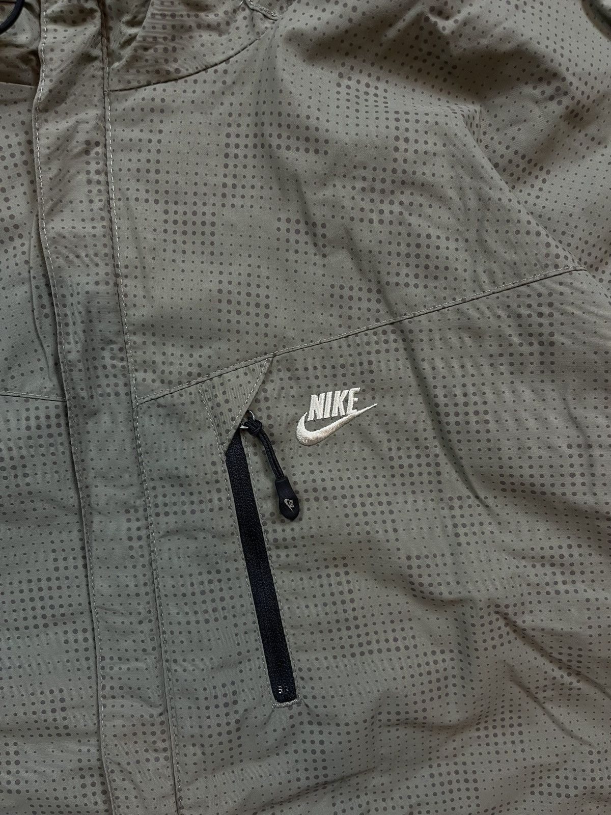 Nike × Vintage 00s Nike Retro Logo Vintage Oversized Hooded Nylon Jacket Size US XL / EU 56 / 4 - 2 Thumbnail