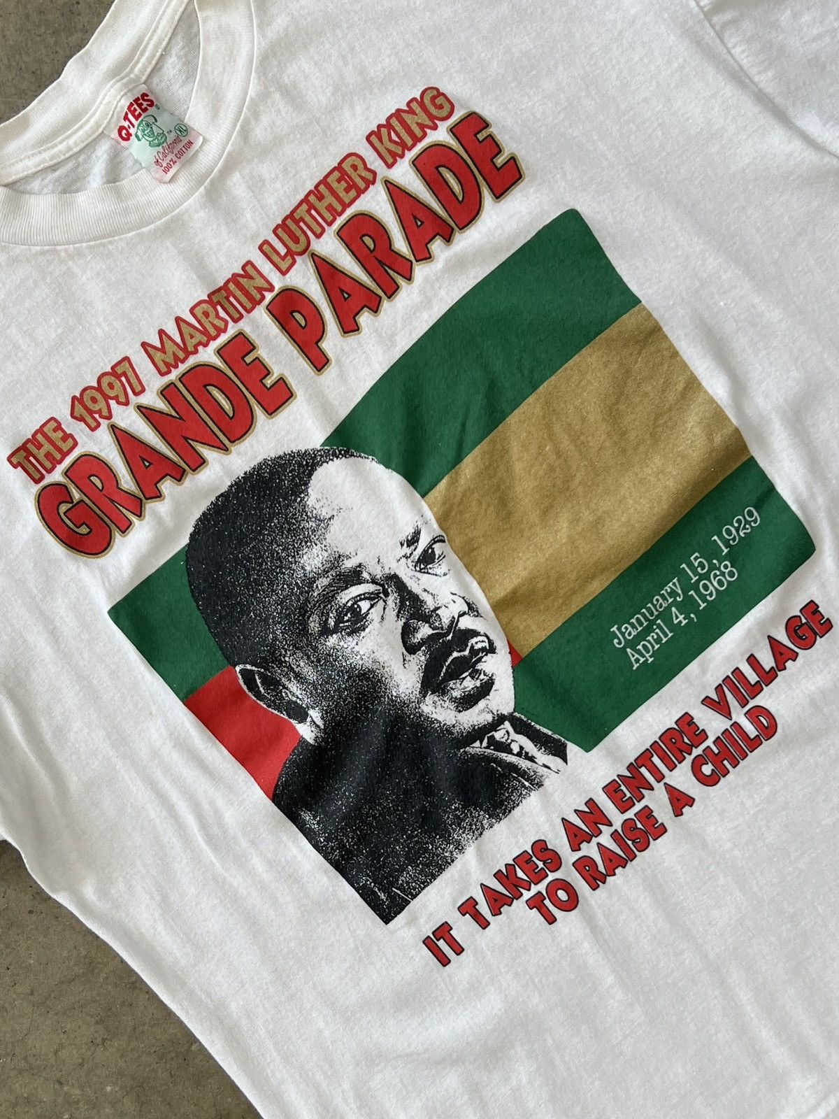 Vintage Vintage 1997 MLK Grande Parade Social Justice Tee XL Size US XL / EU 56 / 4 - 1 Thumbnail