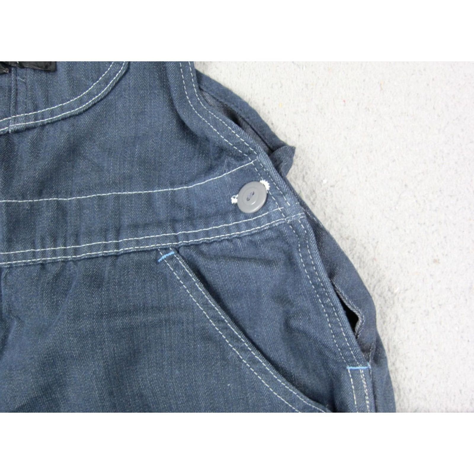 Sears True Vintage Sears Bib Overalls Mens 38 x 28 Blue Canvas Workwear Carpenter 70s Size US 38 / EU 54 - 6 Thumbnail