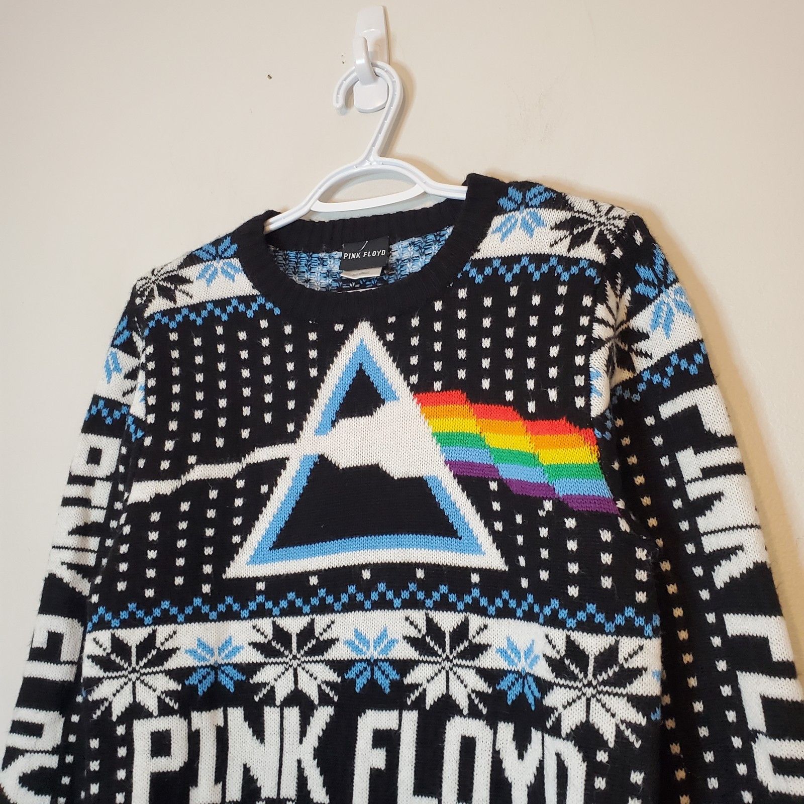 Pink Floyd Pink Floyd Ugly Christmas Sweater Knit Sweater Black Size S Size US S / EU 44-46 / 1 - 3 Thumbnail