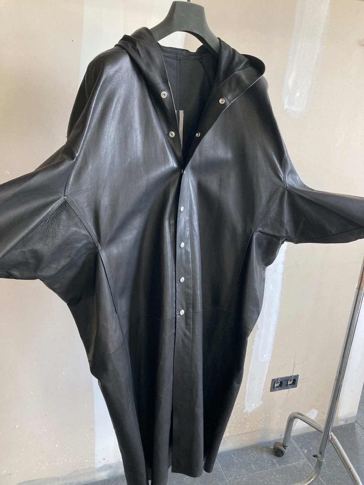 Rick Owens BRAND NEW / Rick Owens Leather Coat Size US M / EU 48-50 / 2 - 3 Thumbnail