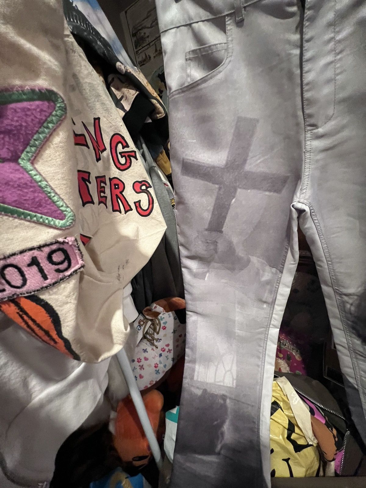 Designer × Osbbat Cross Pants | Osbatt | years of tears | BySlik Size US 32 / EU 48 - 5 Thumbnail