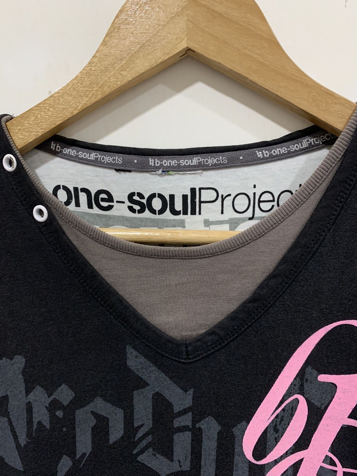 Hysteric Glamour Vintage B One Soul Projects Shirt Size US L / EU 52-54 / 3 - 9 Thumbnail