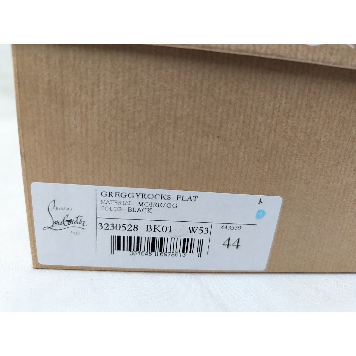 Christian Louboutin o1rshd1 Greggyrocks Flat Shoes in Black Size US 11 / EU 44 - 20 Thumbnail
