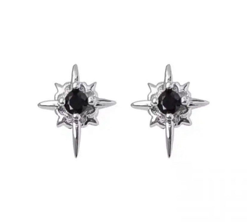 Vintage Retro punk earrings （1pairs） Size ONE SIZE - 2 Thumbnail