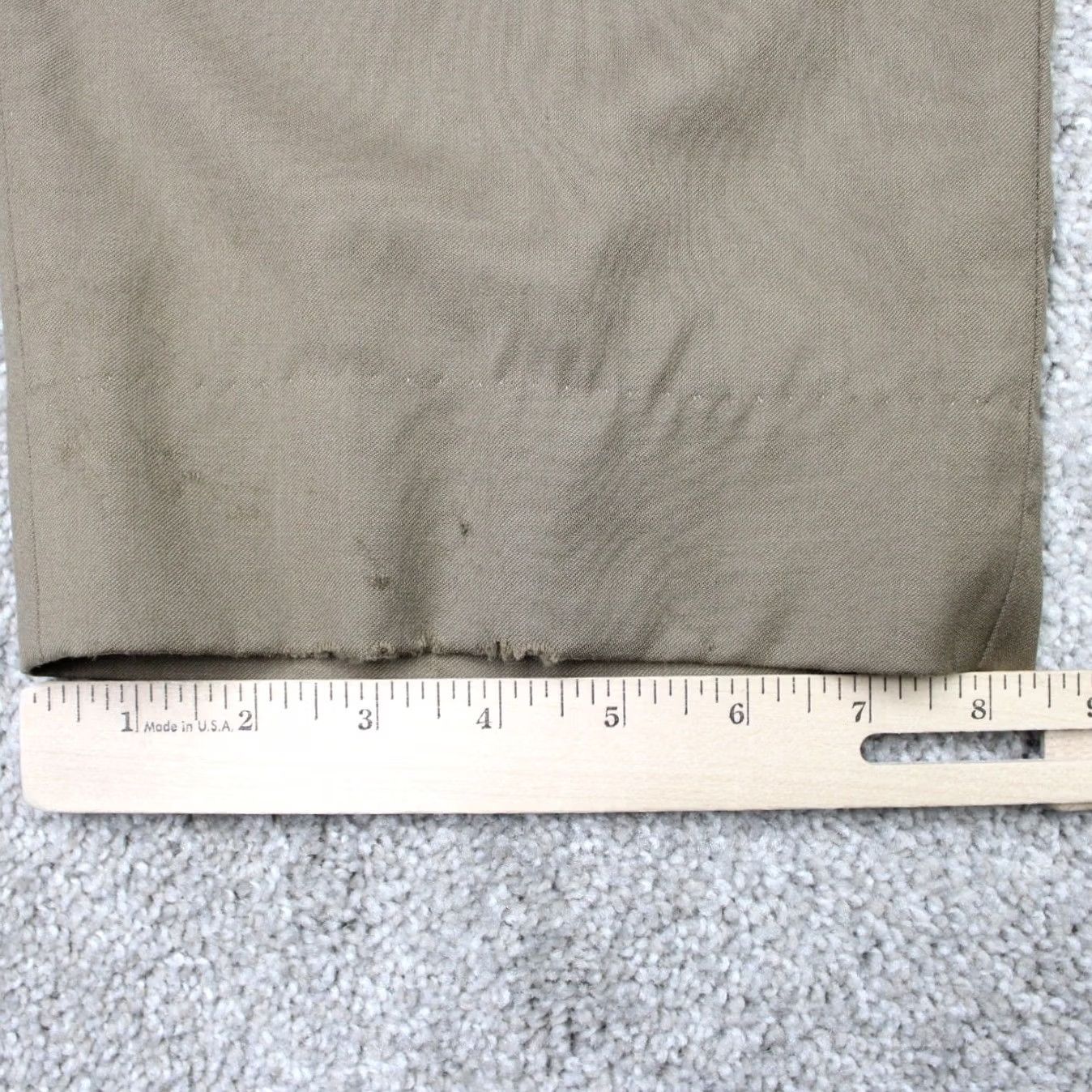 Jos. A. Bank Jos. A. Bank Pants Mens 38 Beige Signature Collection 100% Wool Flat Front Dress Pants Slim? Regular Rise Mid? Not adding. Size US 38 / EU 54 - 4 Thumbnail