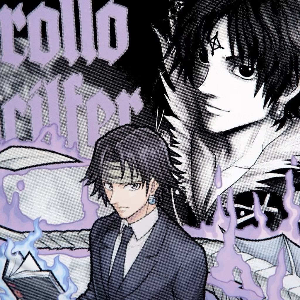 Anime 🔥Hunter🔥Chrollo Lucifer Hunter x Hunter The Phantom Troupe Size US XL / EU 56 / 4 - 3 Thumbnail
