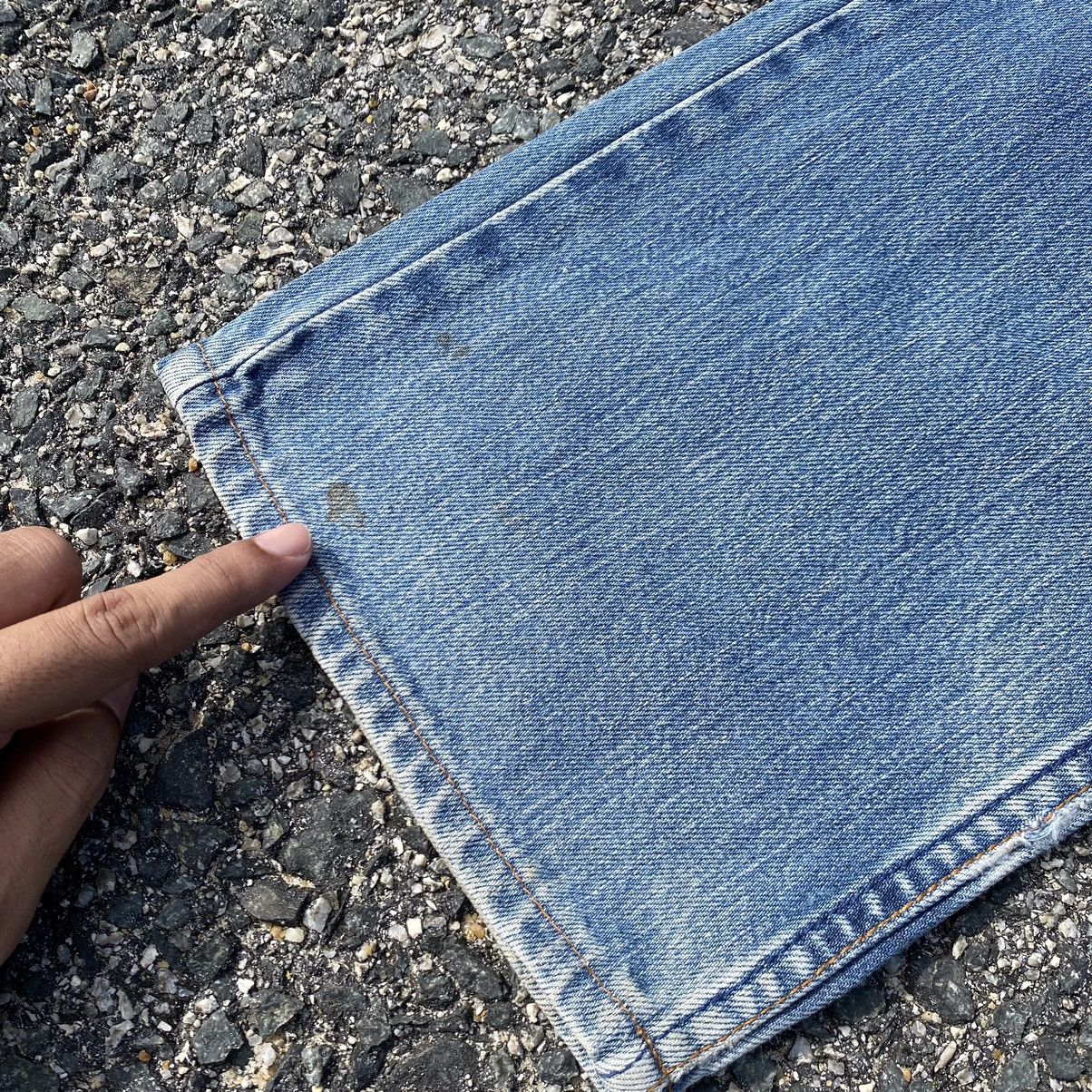 Levi's Vintage Clothing Vintage Levi’s 512 Blue Wash Denim Jeans Size US 28 / EU 44 - 7 Thumbnail