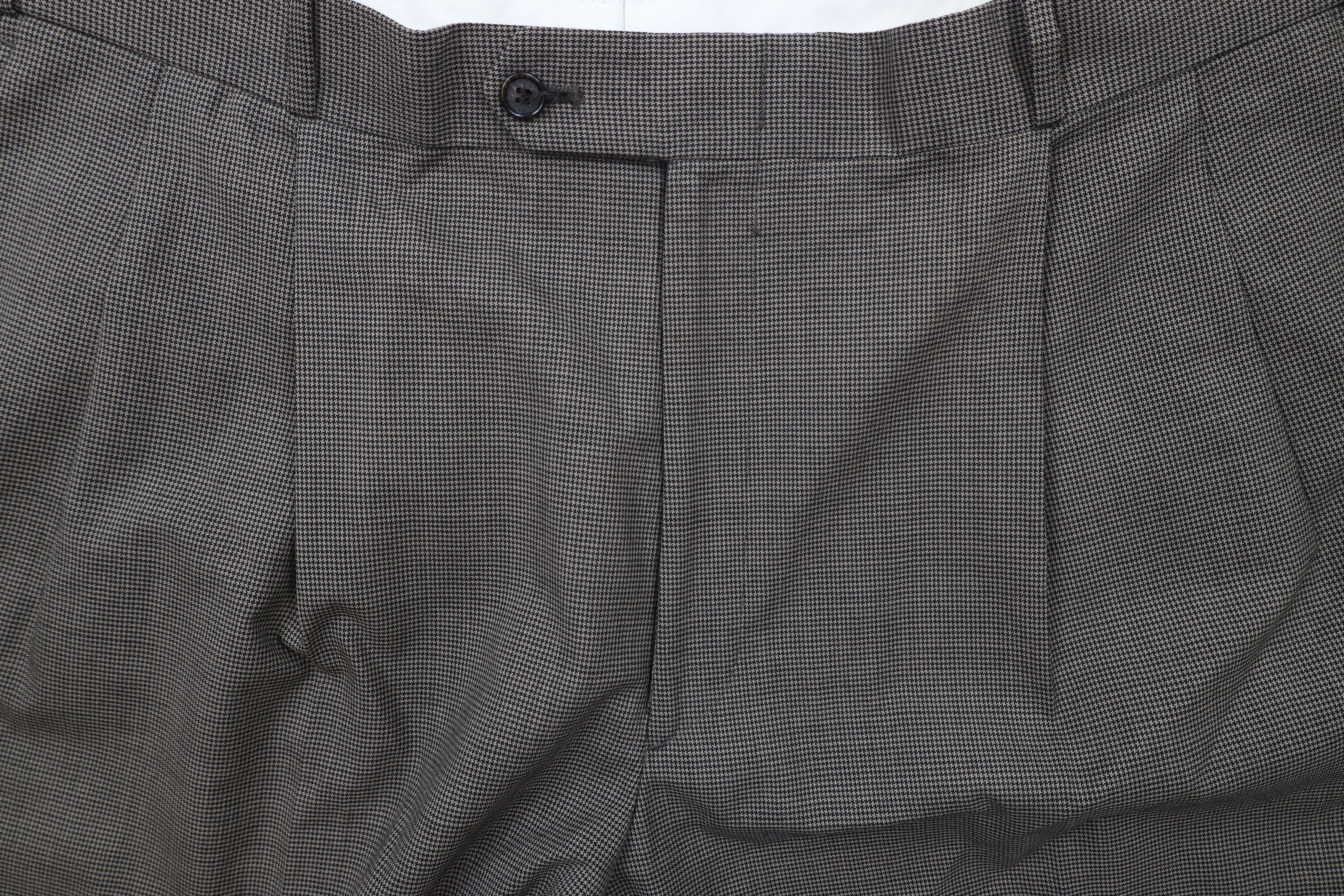 Vintage Vintage 90s Streetwear Wool Houndstooth Wide Leg Chino Pants Size US 38 / EU 54 - 9 Thumbnail